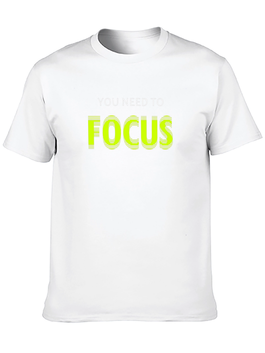 Focus T-Shirt - Motivational Graphic Tee