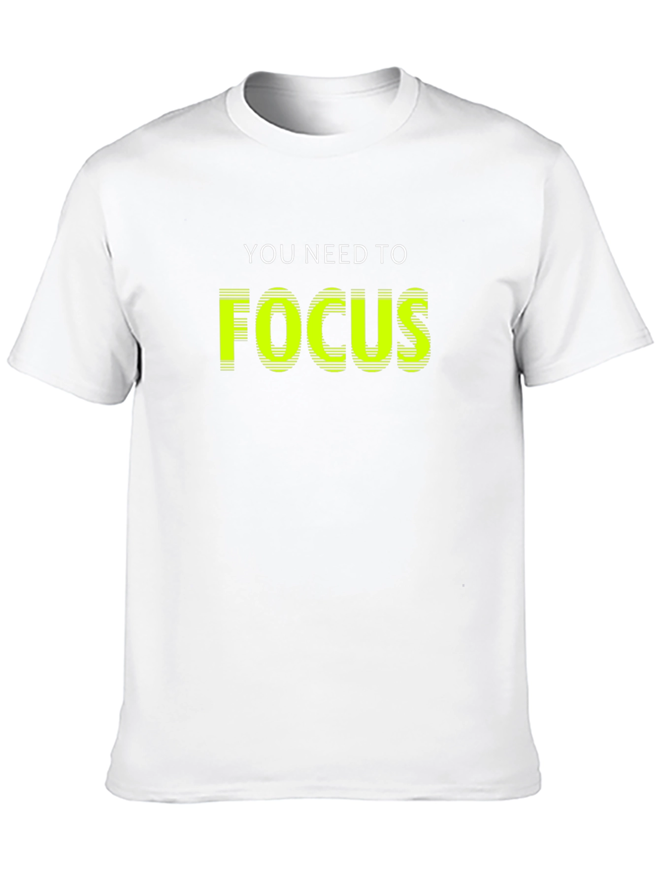 Focus T-Shirt - Motivational Graphic Tee