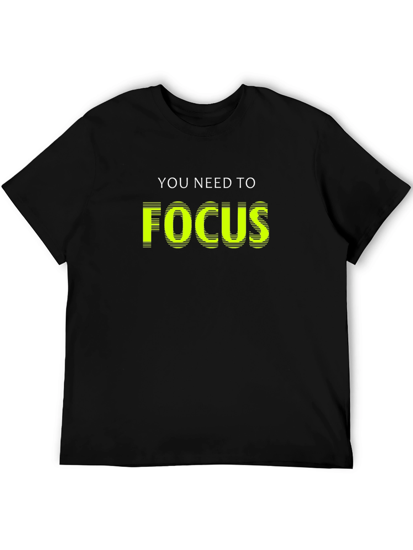 Focus T-Shirt - Motivational Graphic Tee
