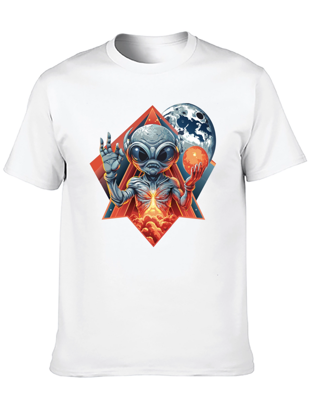 Cosmic Alien Graphic Tee