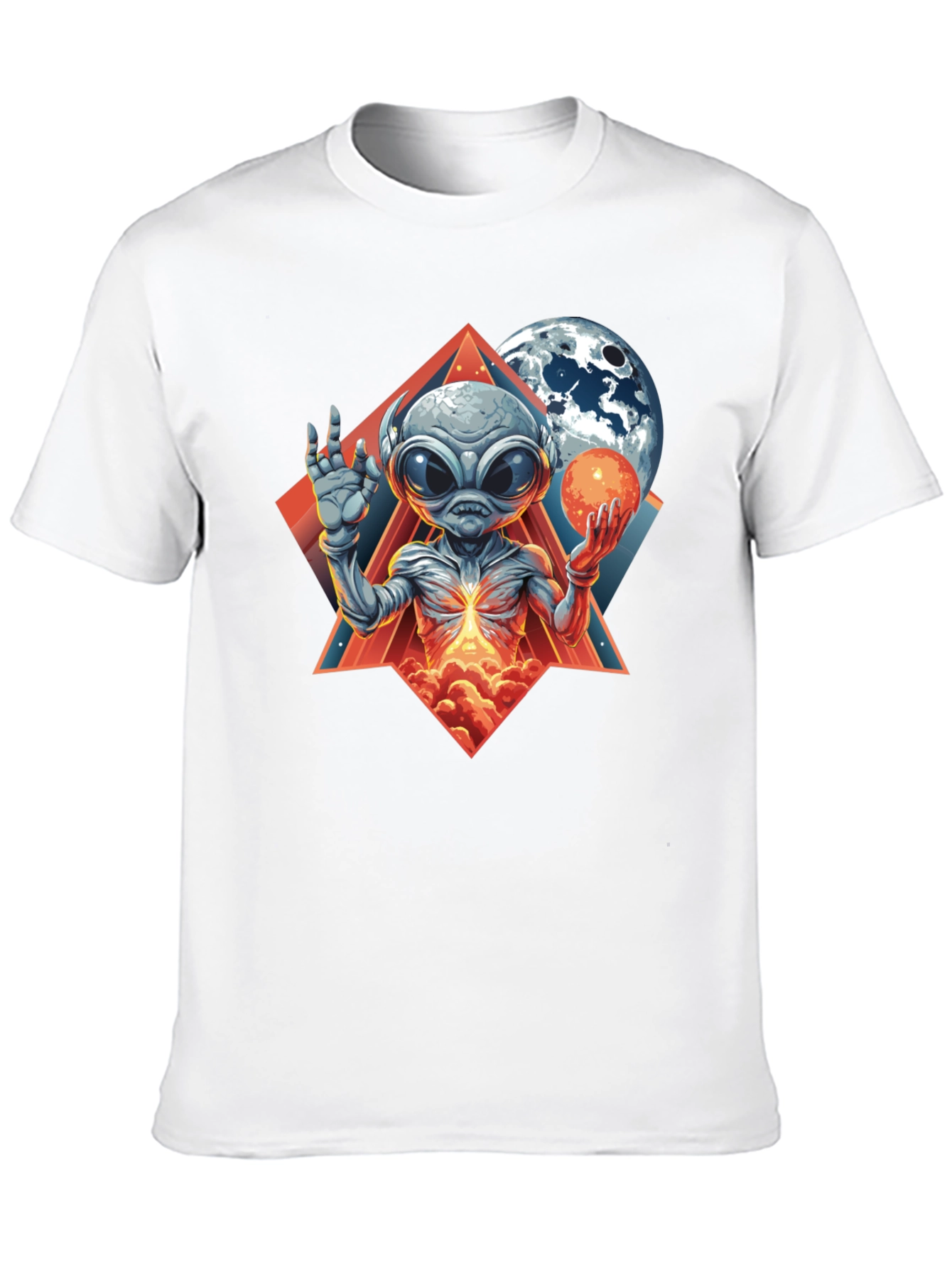 Cosmic Alien Graphic Tee