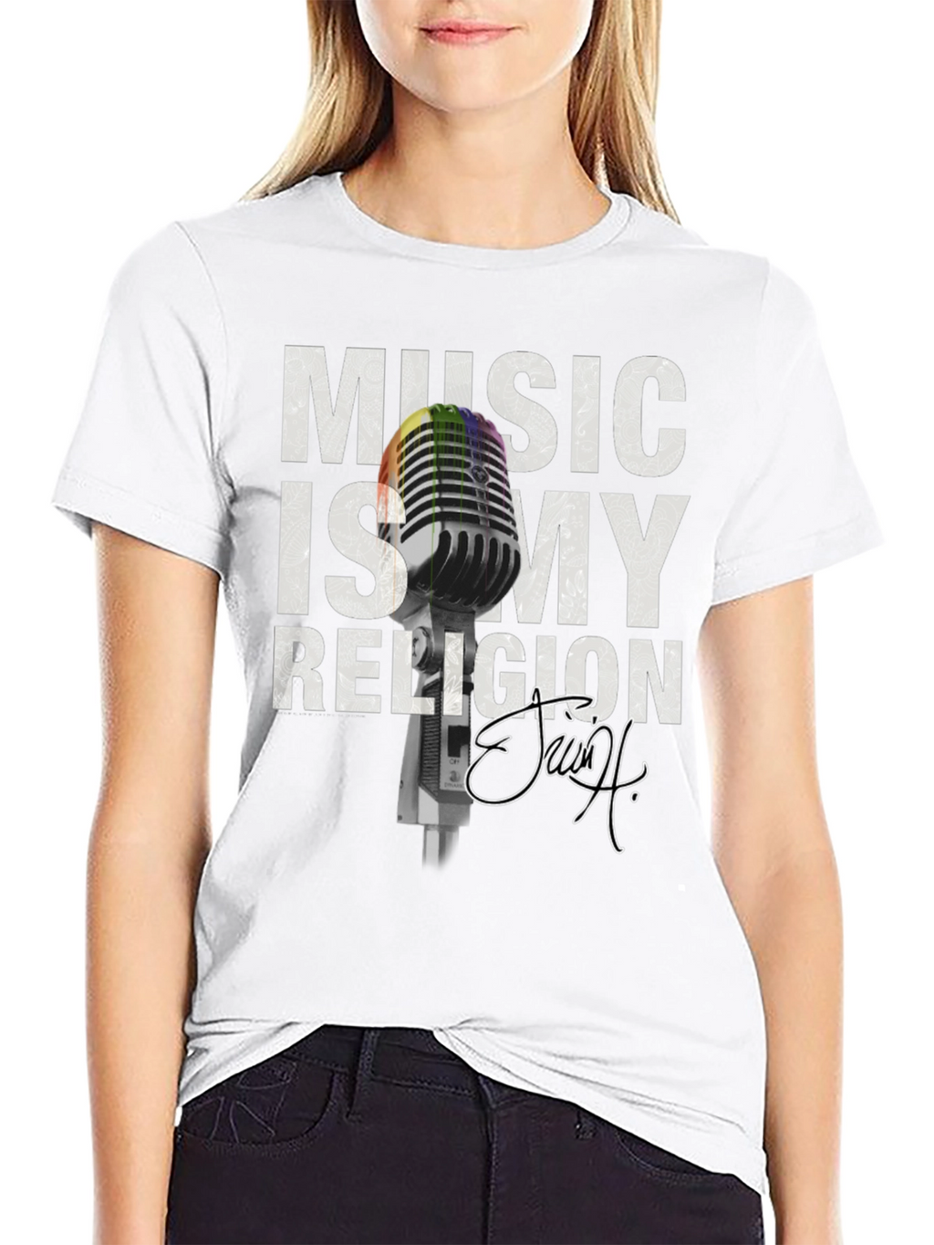 Music is My Religion Graphic T-Shirt