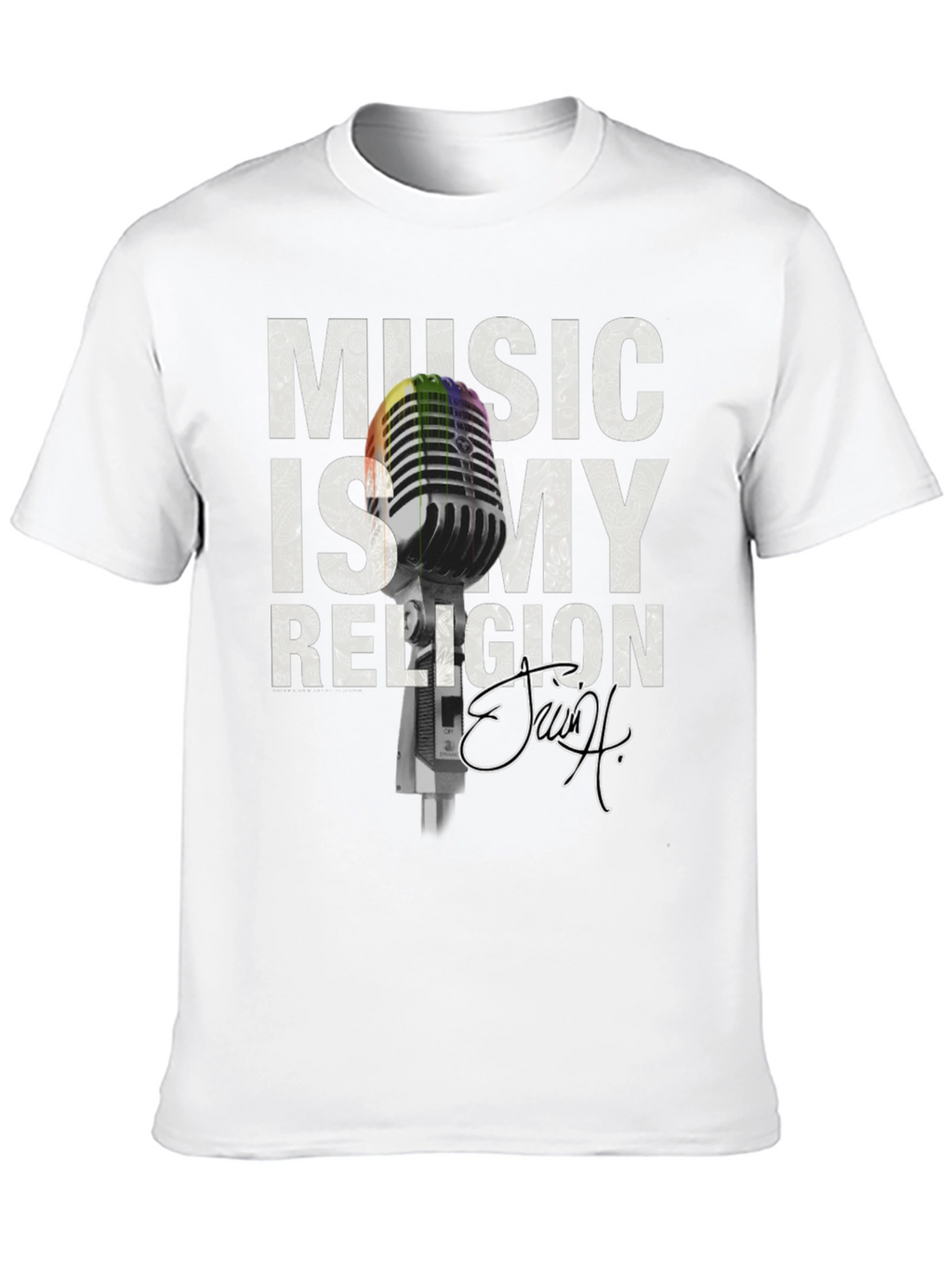 Music is My Religion Graphic T-Shirt