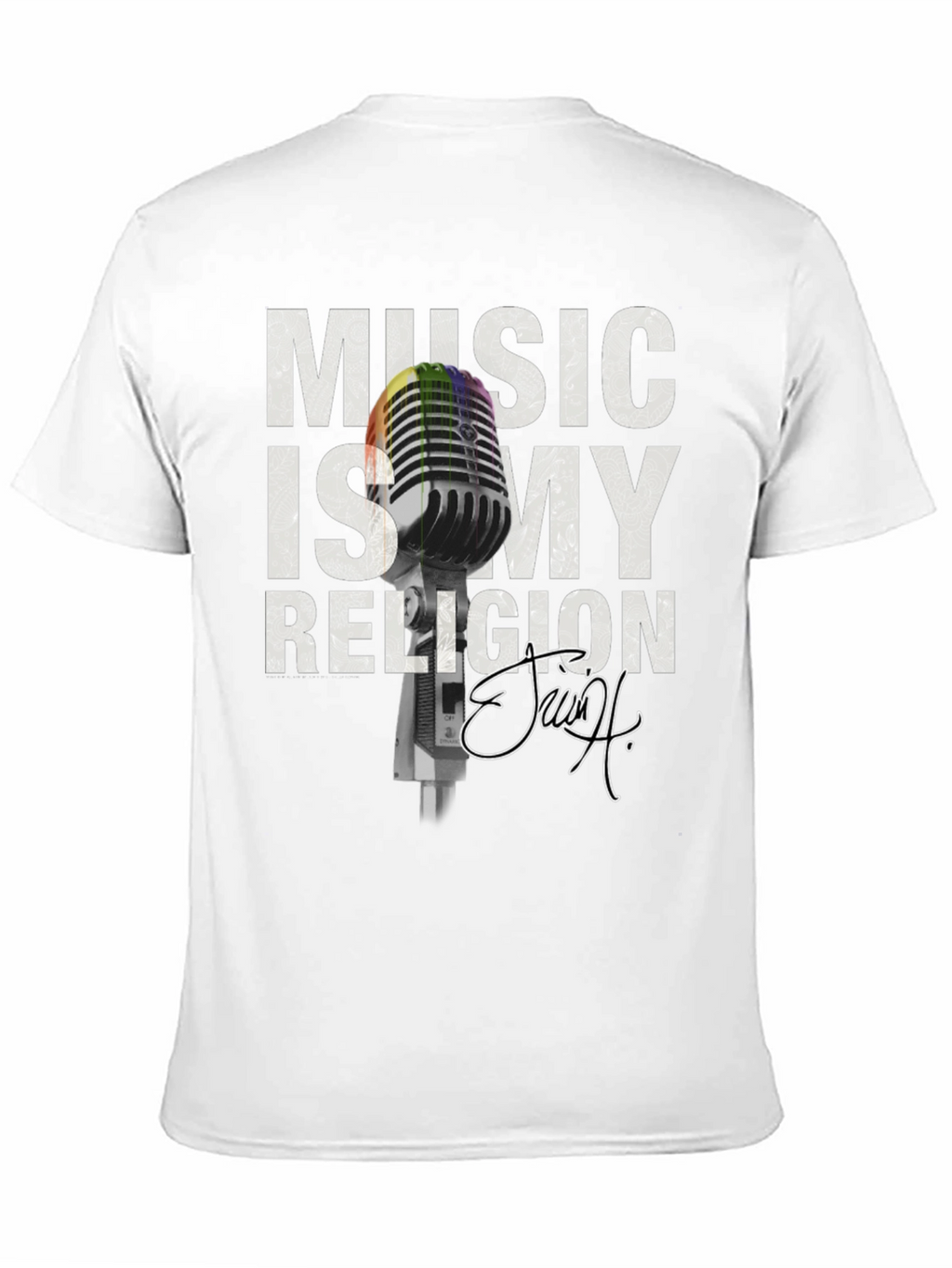 Music is My Religion Graphic T-Shirt