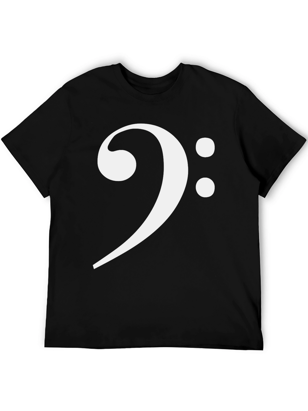 Bass Clef T-Shirt - Music Lover Tee