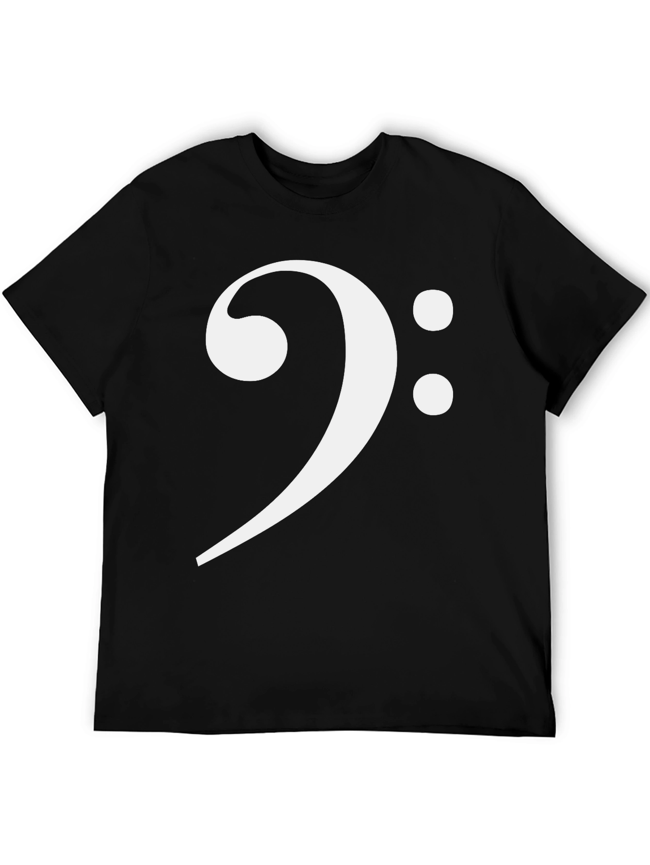 Bass Clef T-Shirt - Music Lover Tee