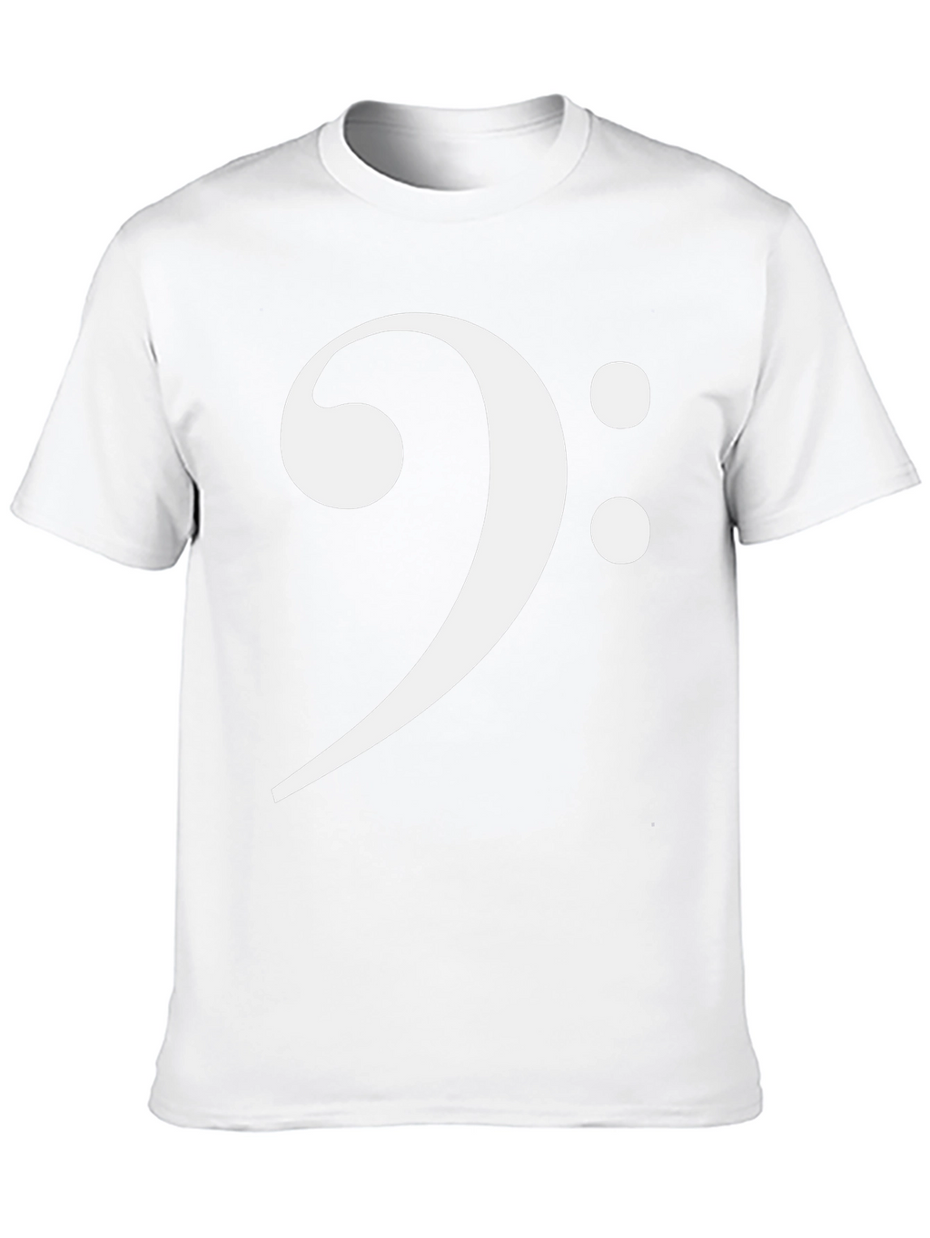 Bass Clef T-Shirt - Music Lover Tee