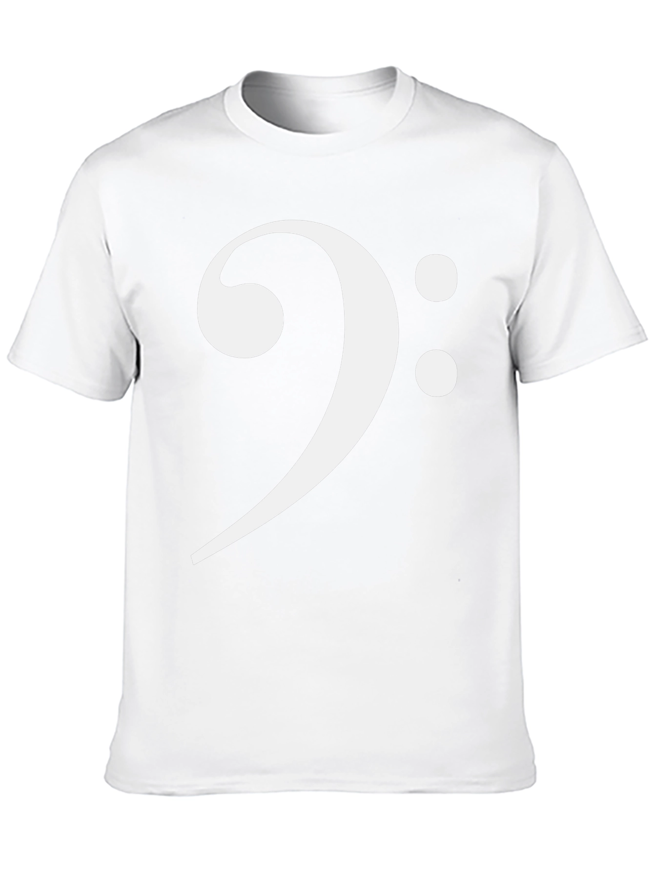 Bass Clef T-Shirt - Music Lover Tee
