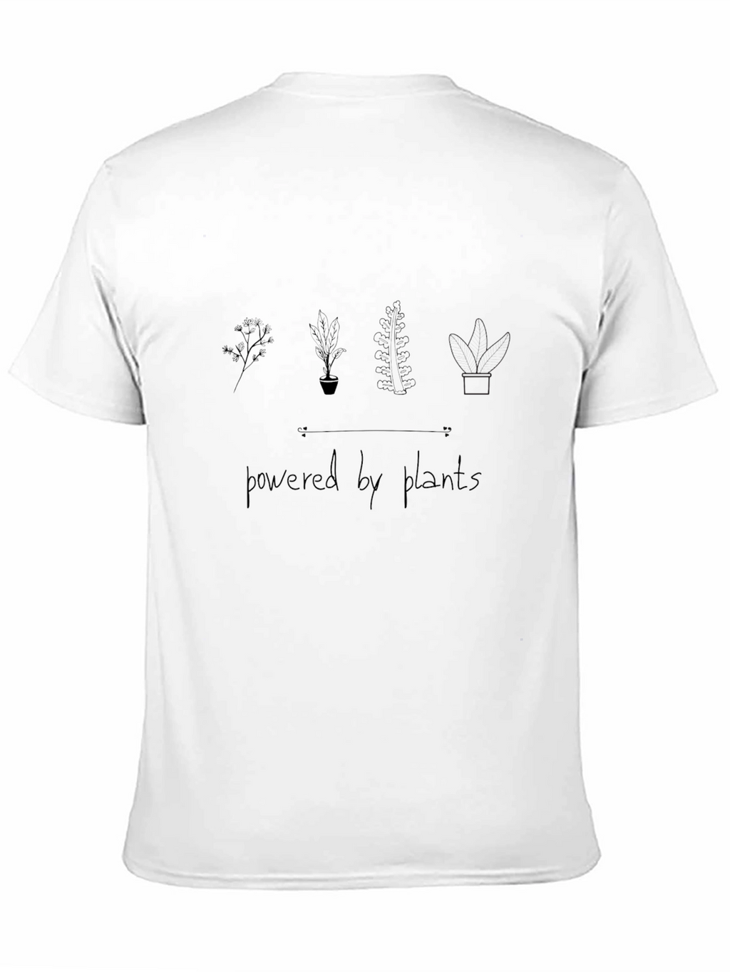 Powered by Plants T-Shirt - Black