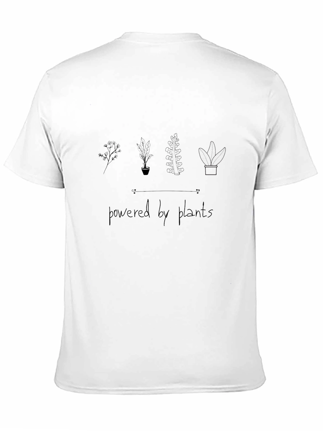 Powered by Plants T-Shirt - Black