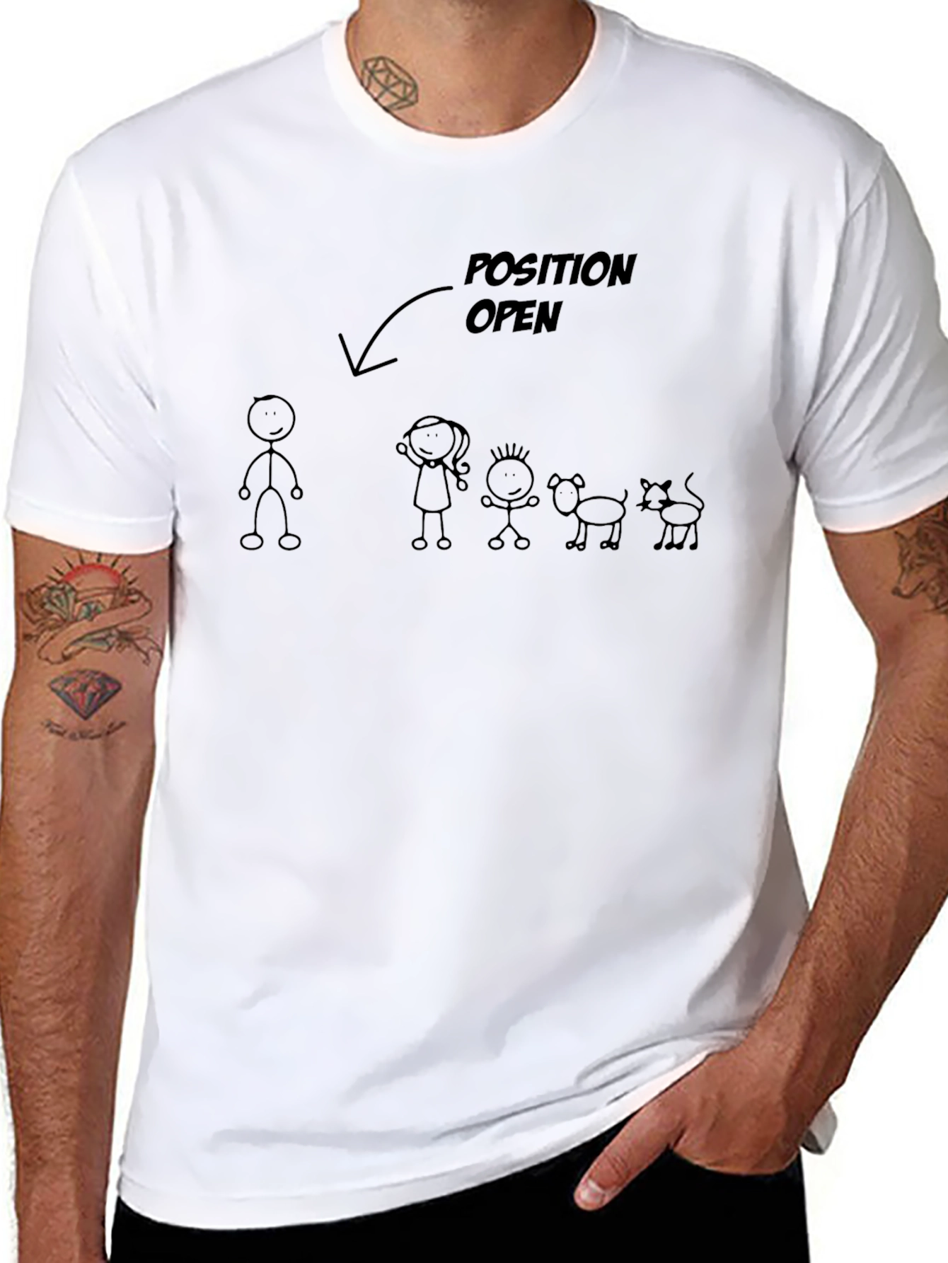 Position Open Family T-Shirt