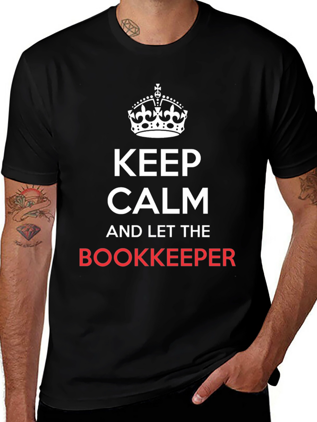 Keep Calm Bookkeeper T-Shirt