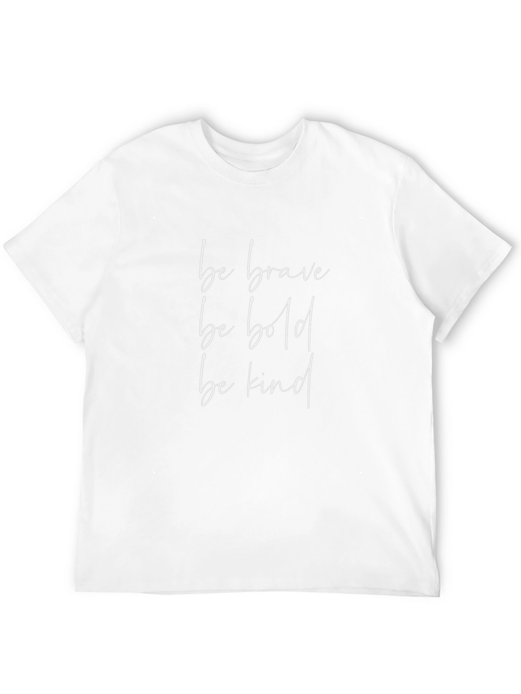 Be Brave Bold Kind Graphic Tee - Black