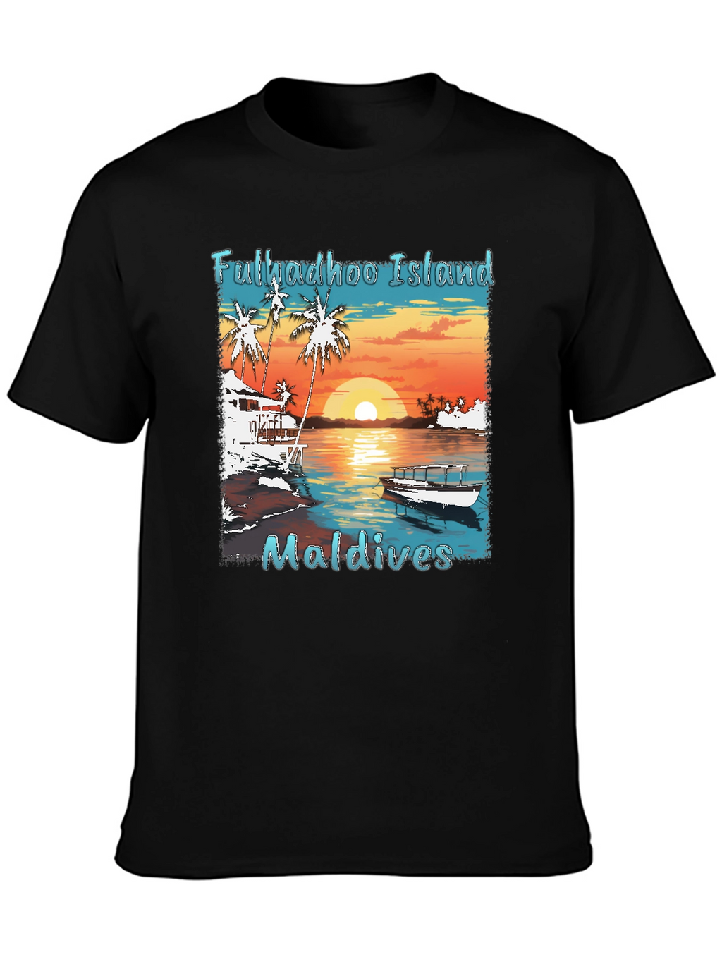 Fulkadhoo Island Maldives Graphic T-Shirt