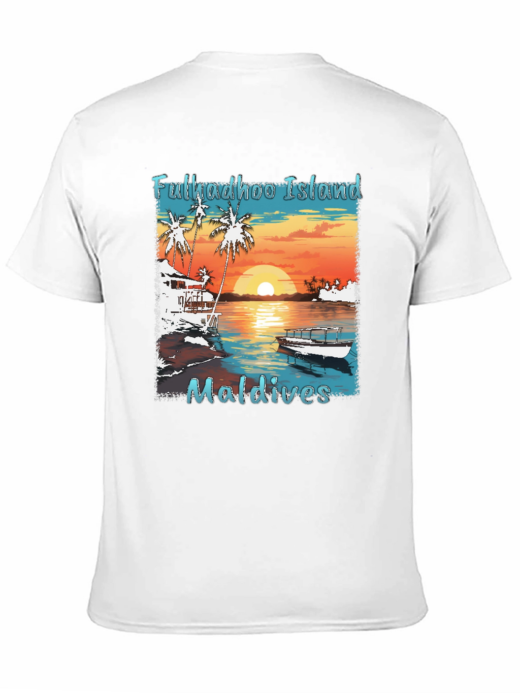 Fulkadhoo Island Maldives Graphic T-Shirt