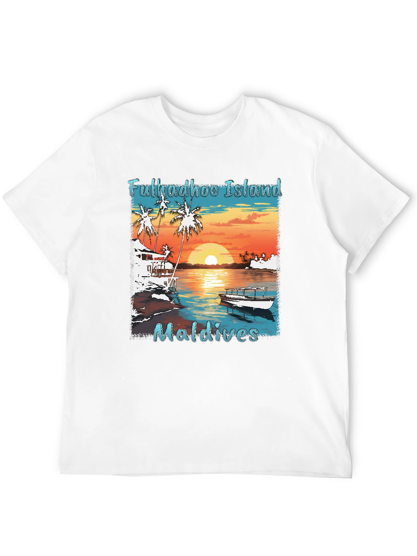 Fulkadhoo Island Maldives Graphic T-Shirt