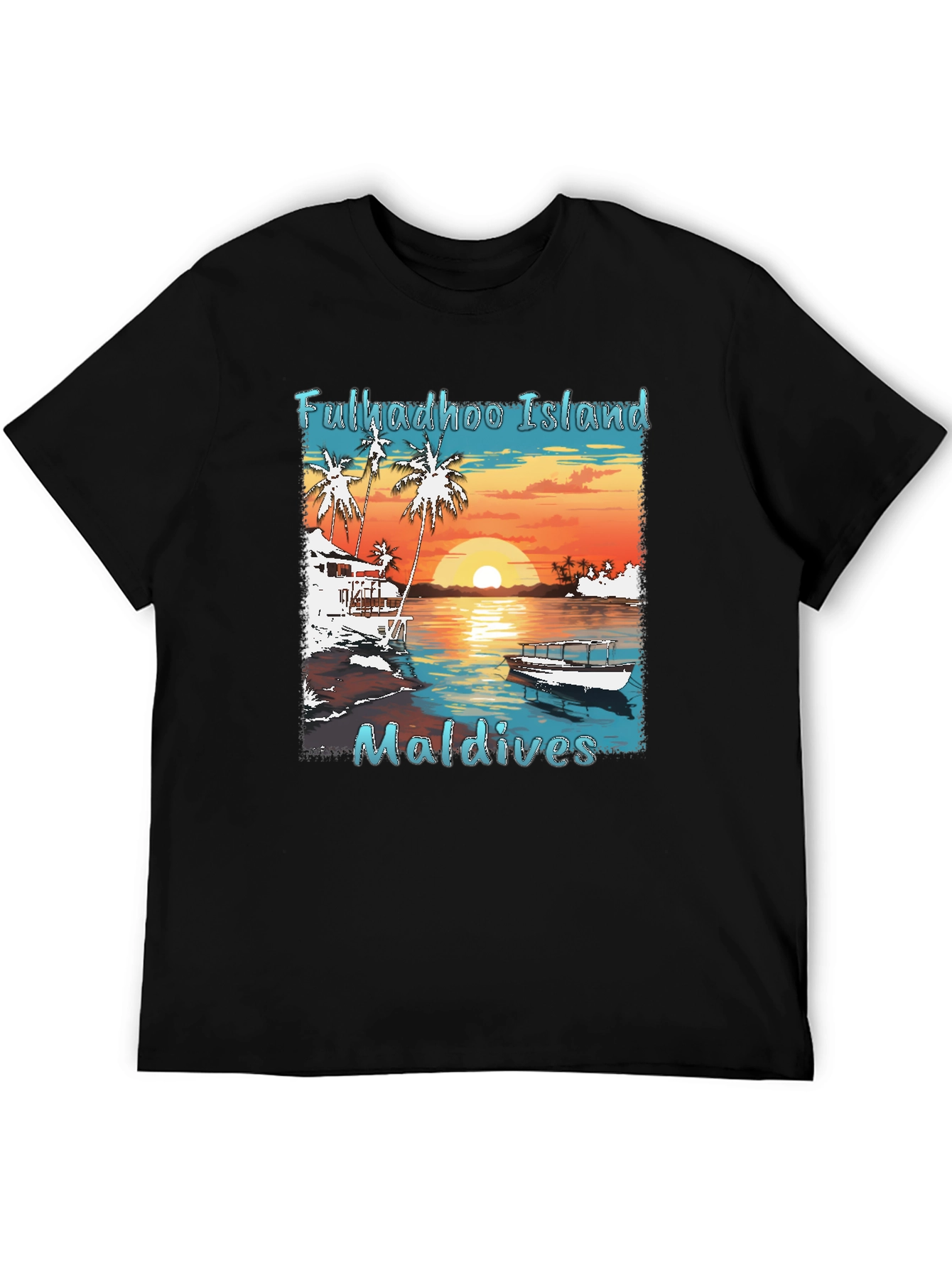 Fulkadhoo Island Maldives Graphic T-Shirt
