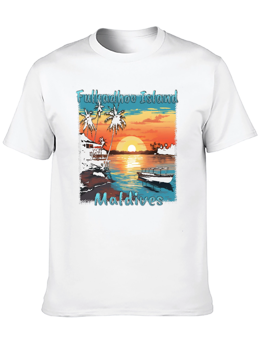 Fulkadhoo Island Maldives Graphic T-Shirt