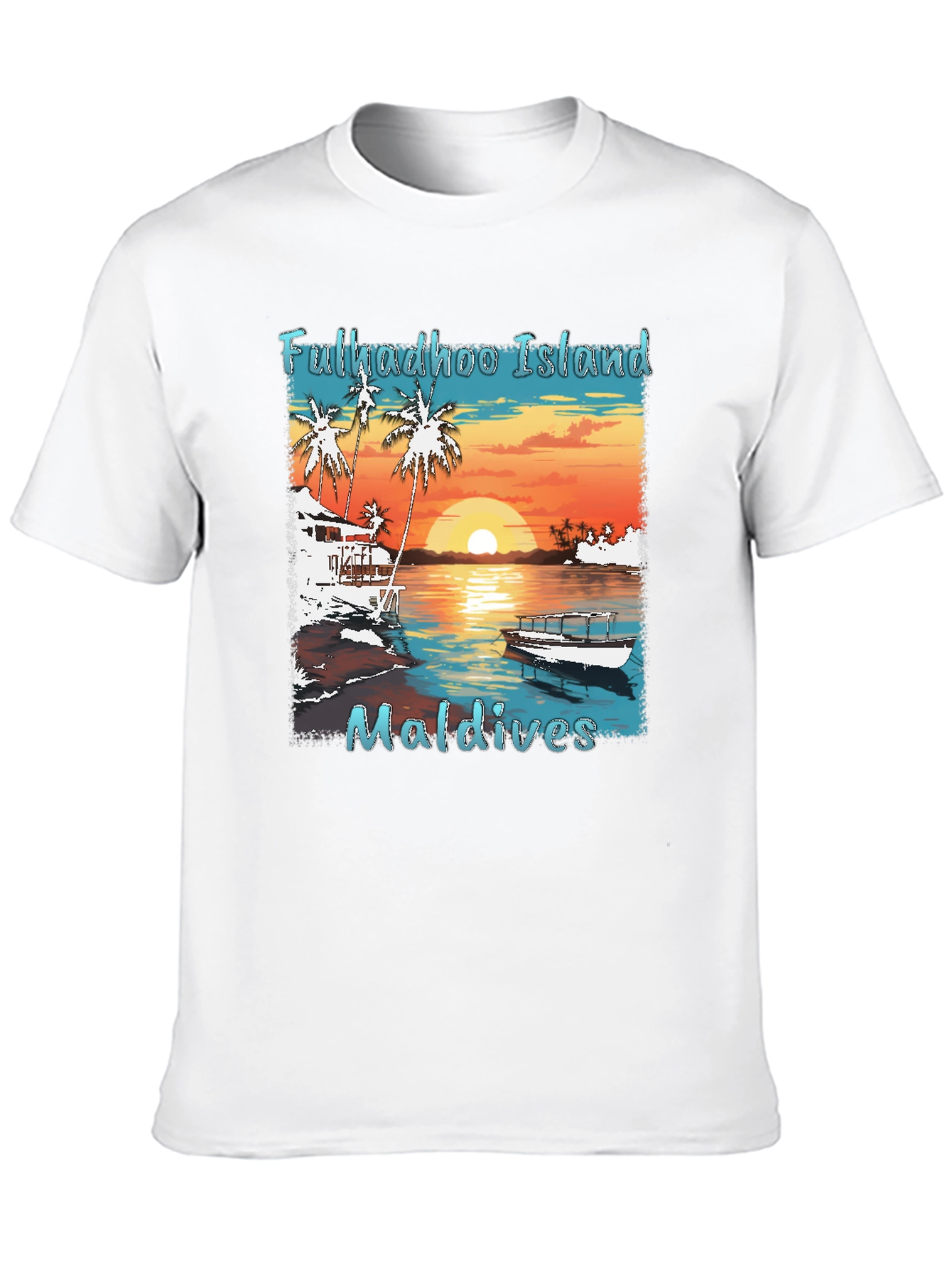Fulkadhoo Island Maldives Graphic T-Shirt