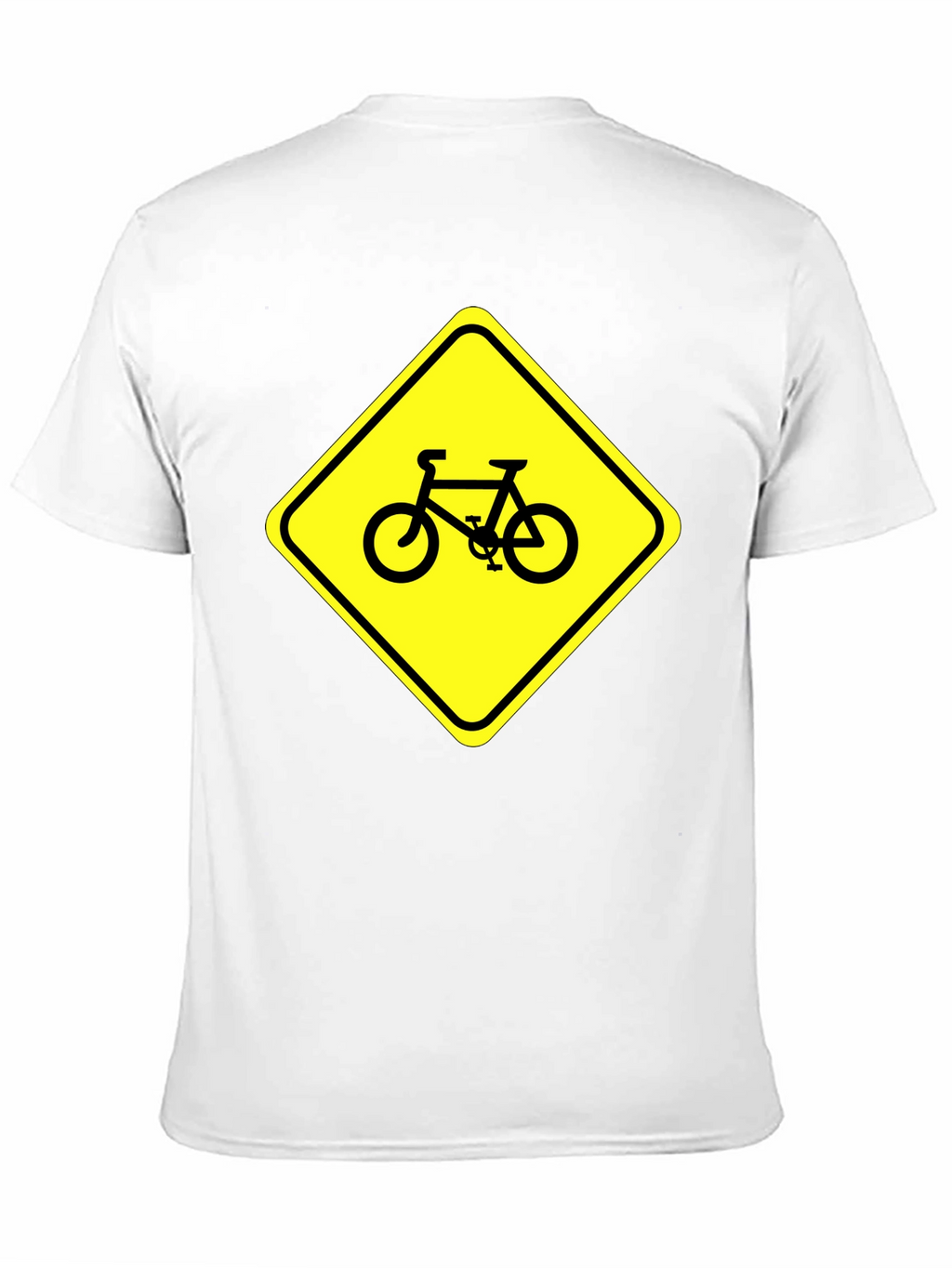 Bike Sign T-Shirt - Ride with Caution!