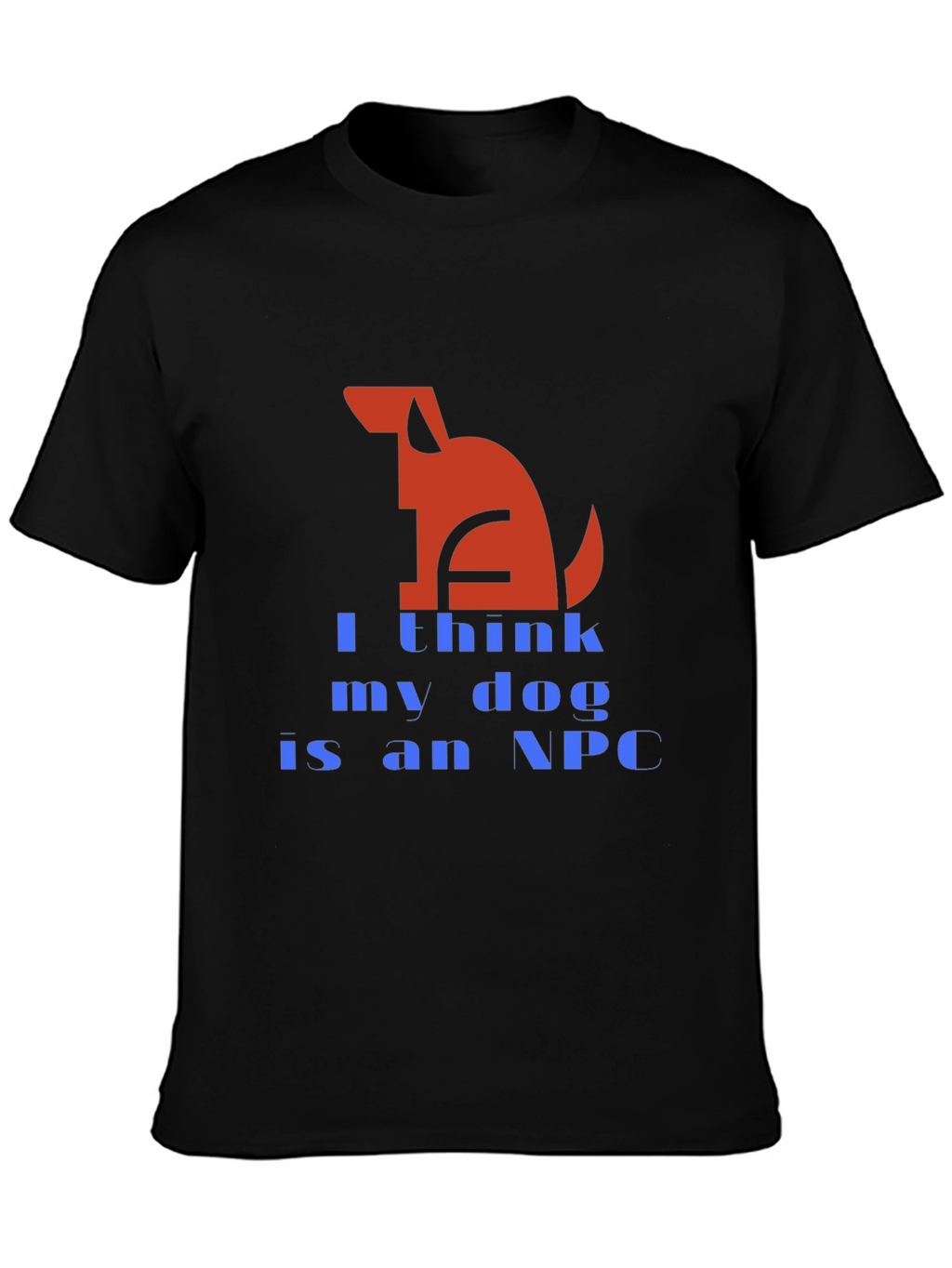 Dog NPC T-Shirt: Funny Gamer Tee