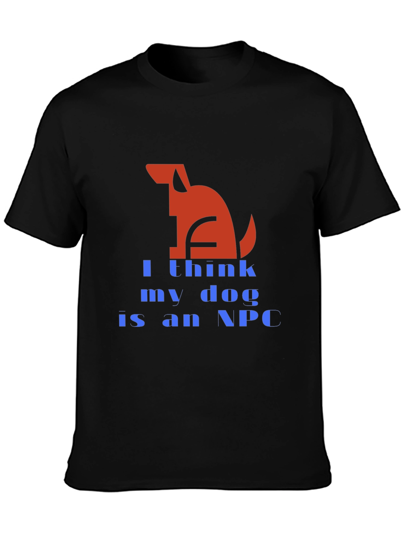 Dog NPC T-Shirt: Funny Gamer Tee