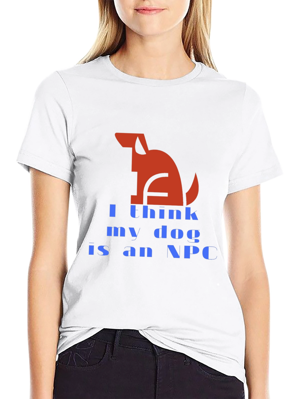 Dog NPC T-Shirt: Funny Gamer Tee