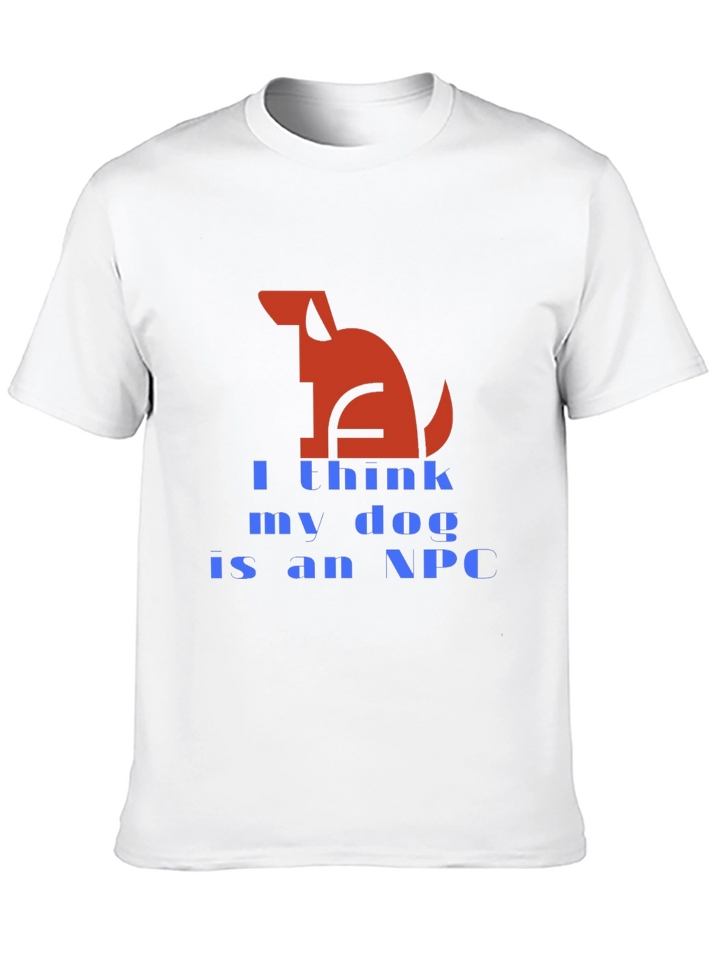 Dog NPC T-Shirt: Funny Gamer Tee