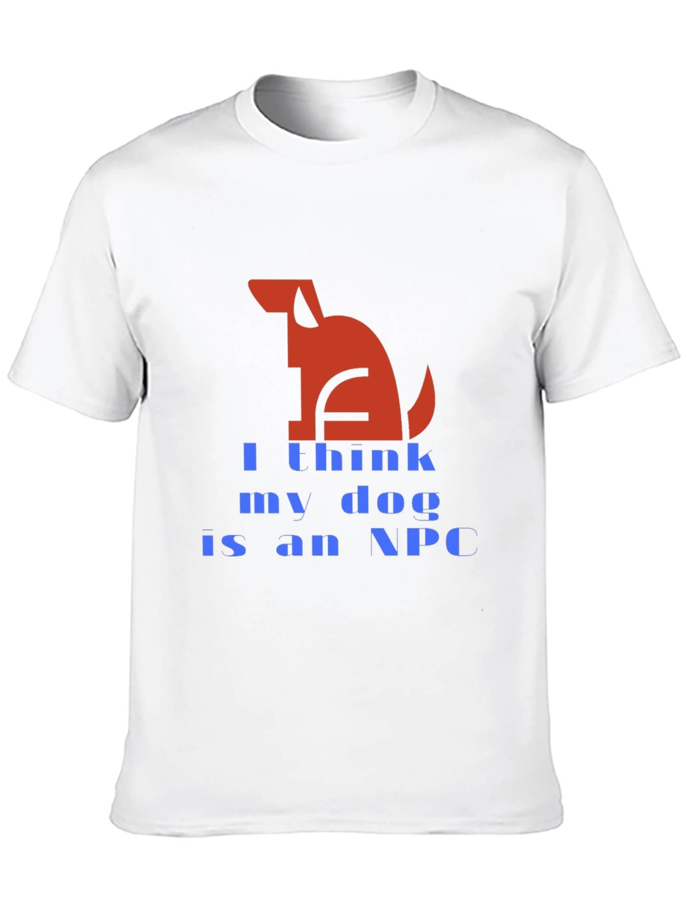 Dog NPC T-Shirt: Funny Gamer Tee