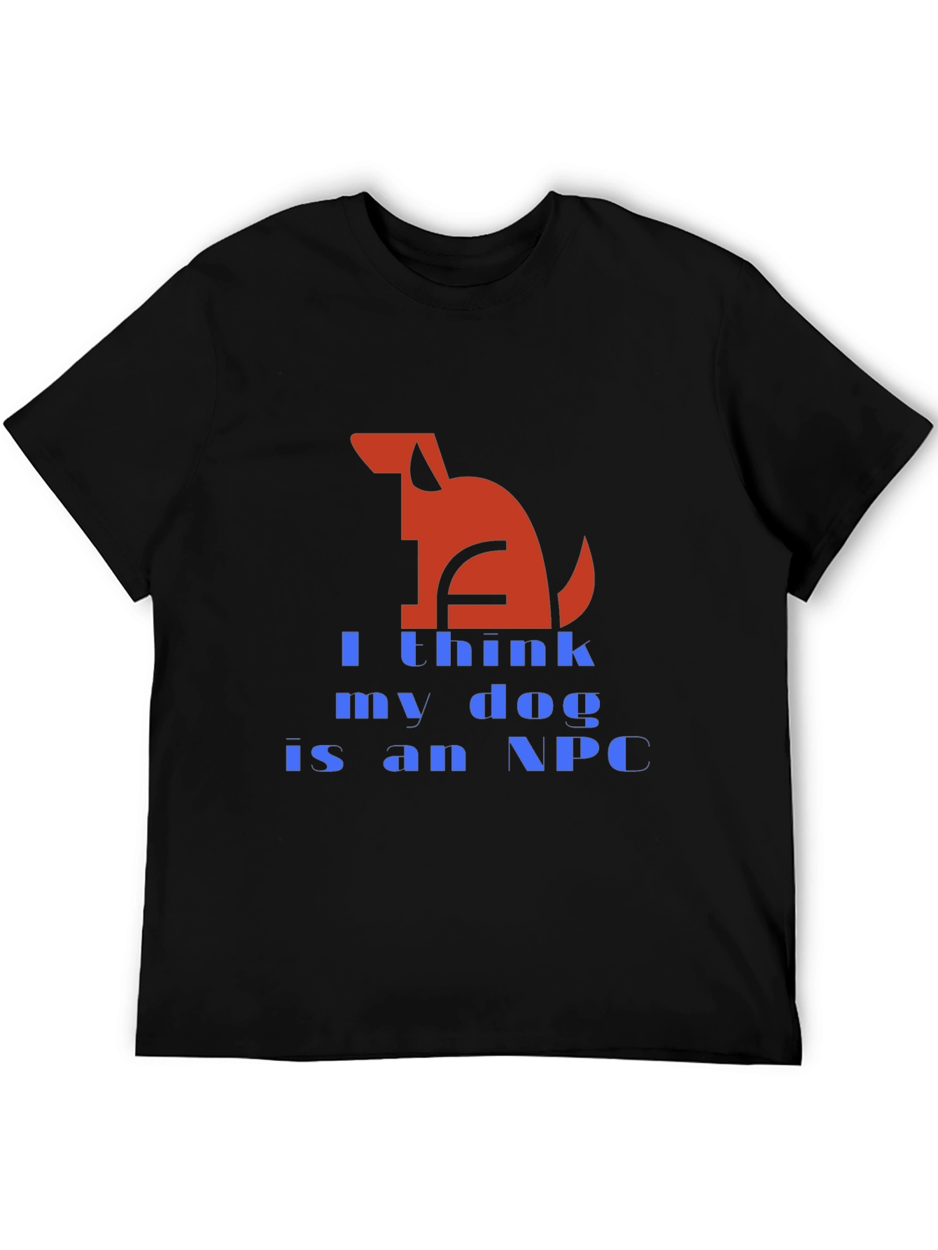 Dog NPC T-Shirt: Funny Gamer Tee