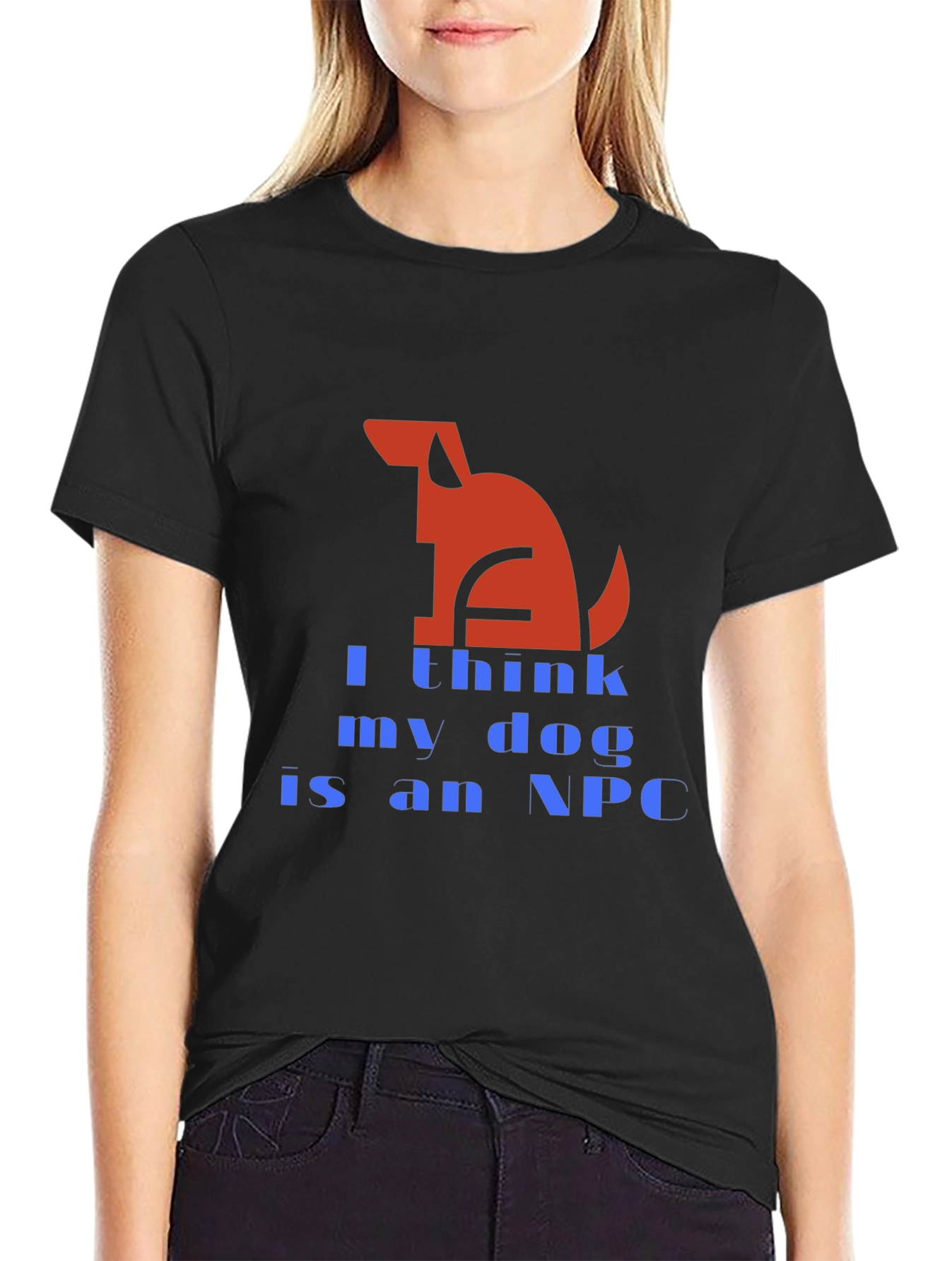 Dog NPC T-Shirt: Funny Gamer Tee