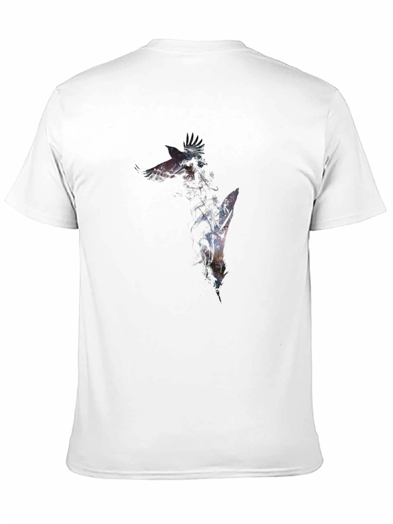 Galaxy Giraffe Graphic Tee - Mens Black T-Shirt