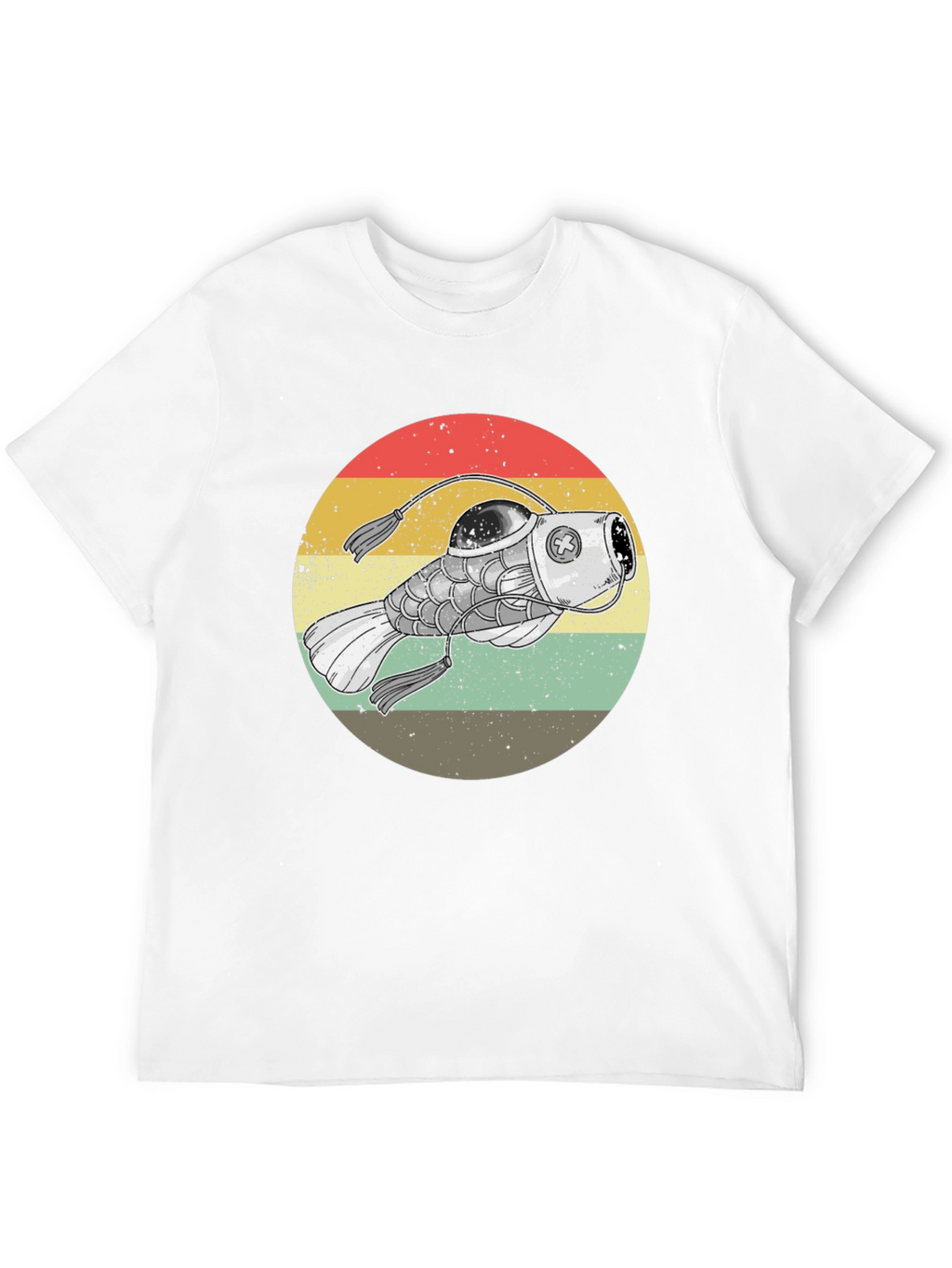 Retro Steampunk Angler Fish Graphic Tee