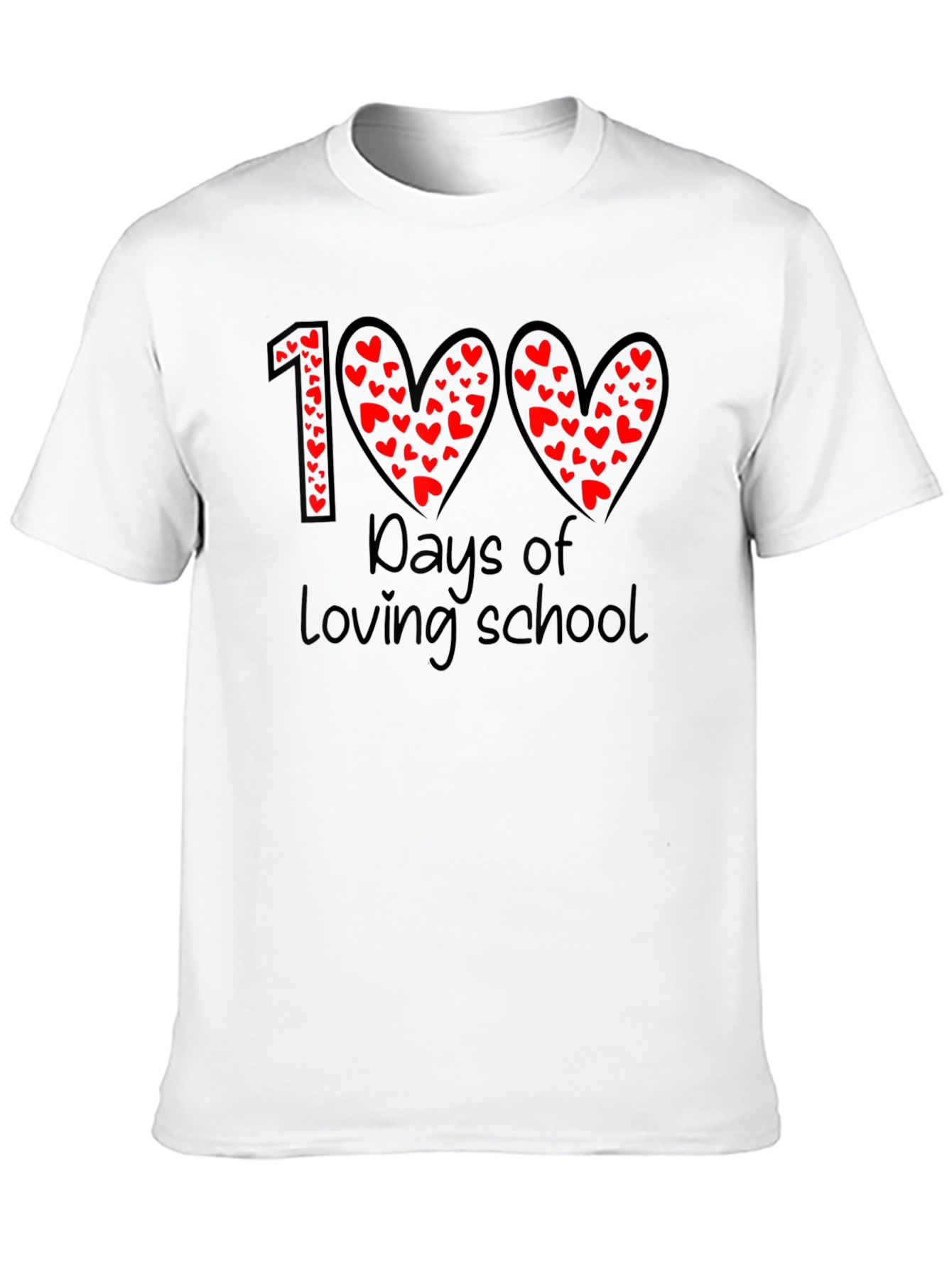 100 Days of Loving School T-Shirt