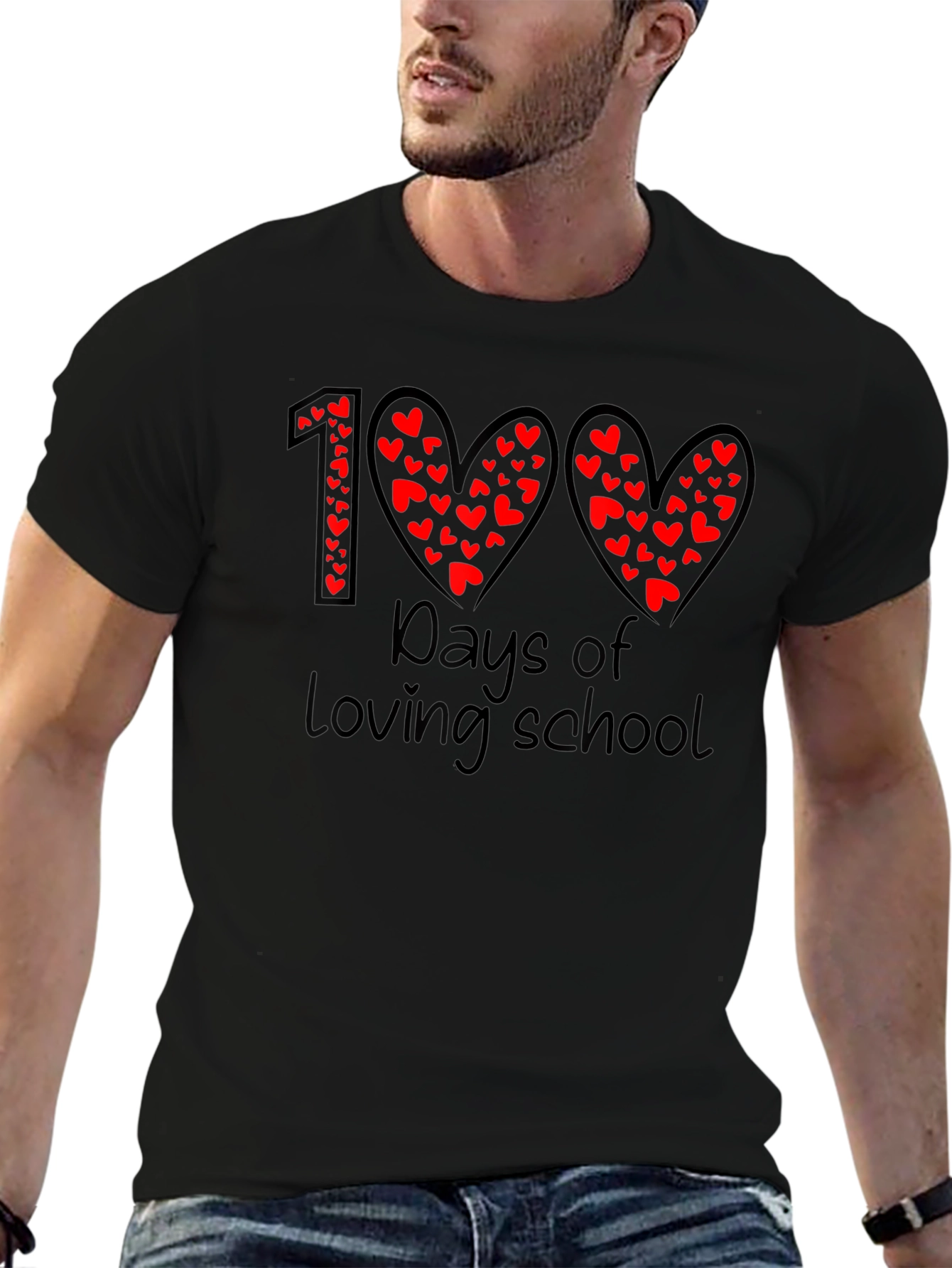 100 Days of Loving School T-Shirt