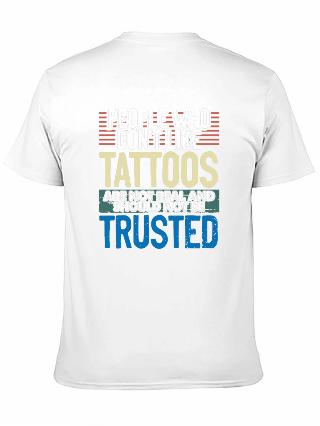 Tattoo Lovers T-Shirt - Trust No One Without Ink!