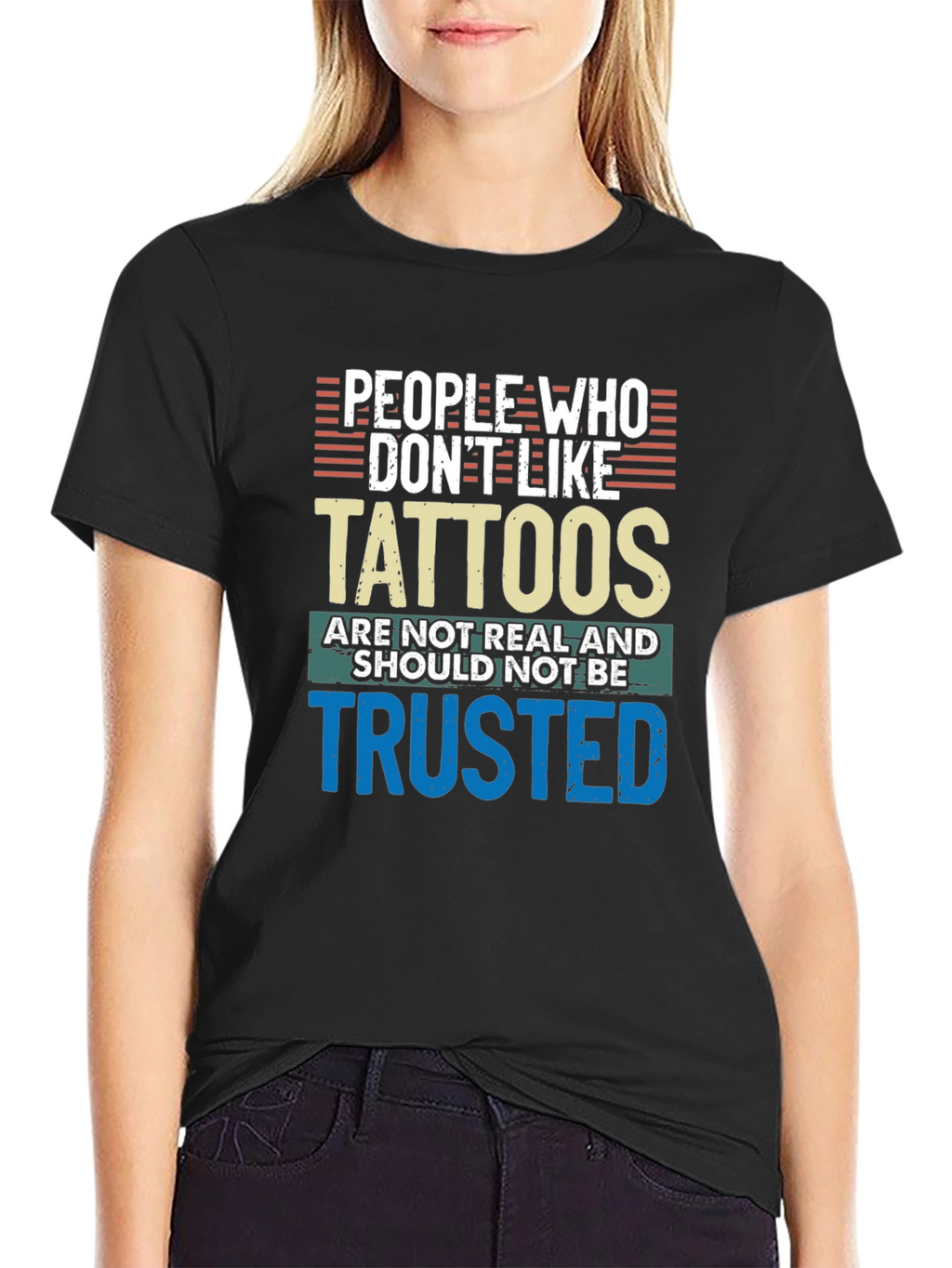 Tattoo Lovers T-Shirt - Trust No One Without Ink!