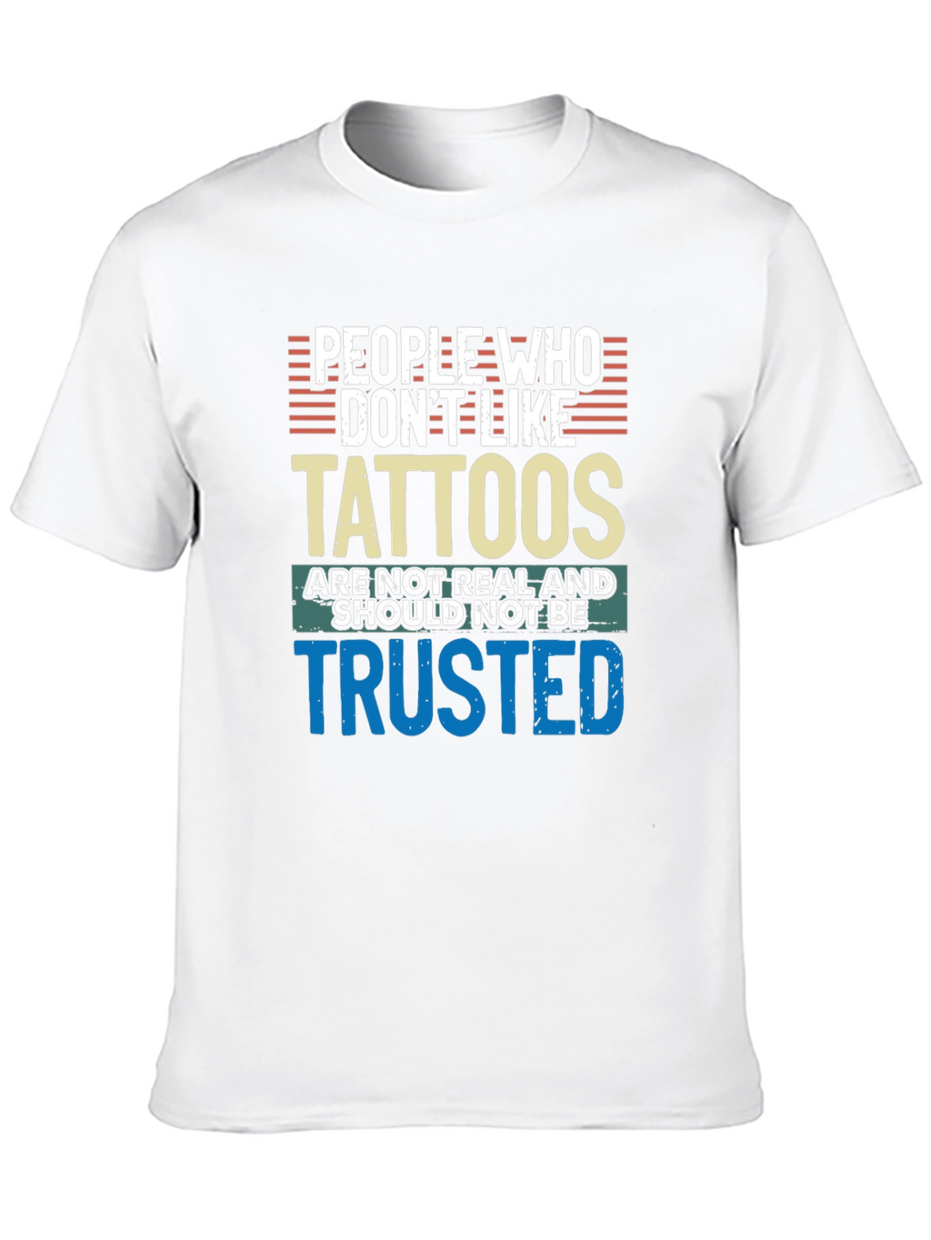 Tattoo Lovers T-Shirt - Trust No One Without Ink!
