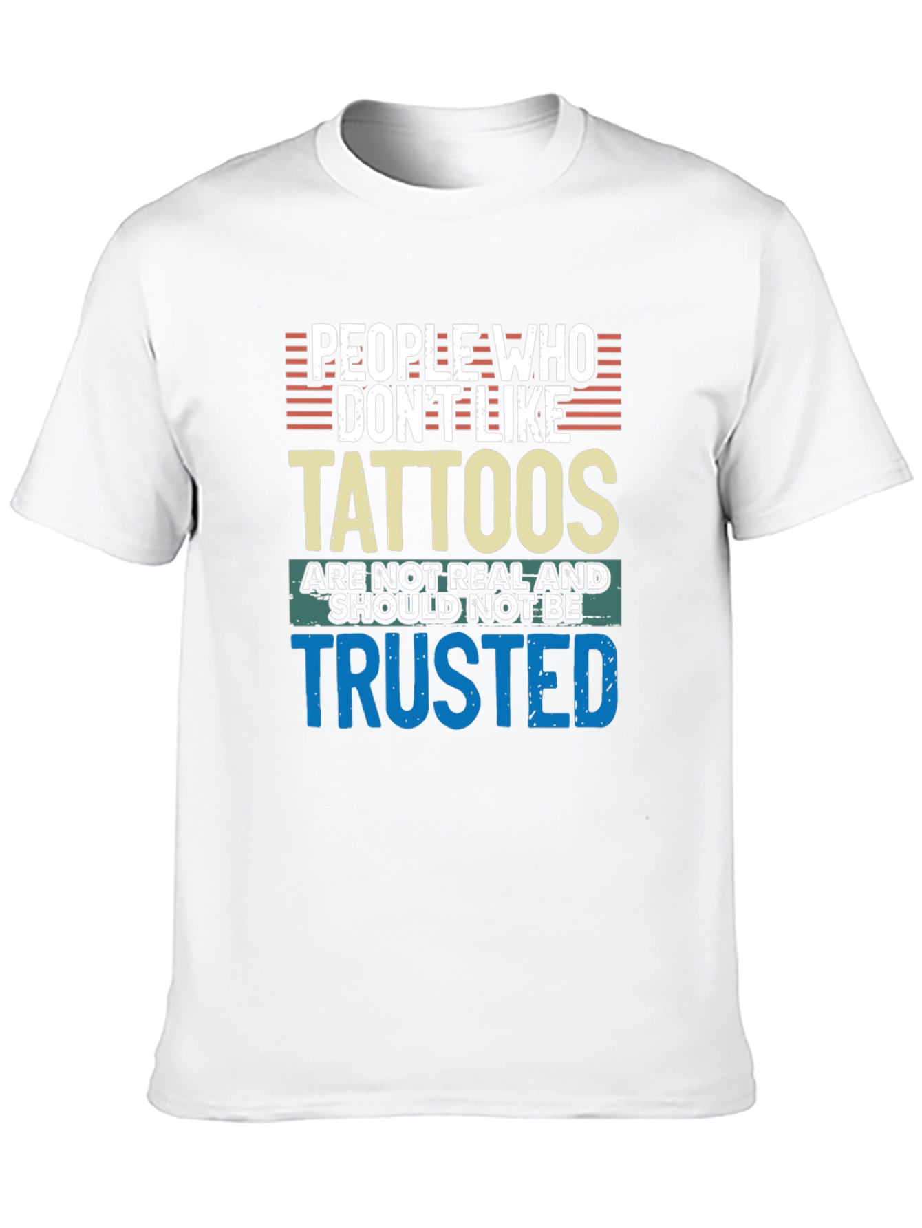 Tattoo Lovers T-Shirt - Trust No One Without Ink!
