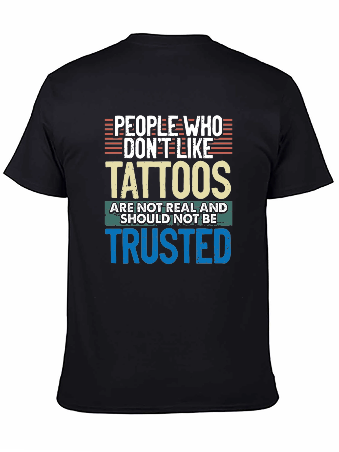 Tattoo Lovers T-Shirt - Trust No One Without Ink!