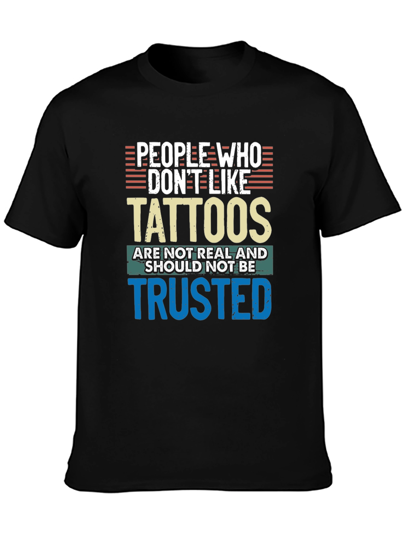 Tattoo Lovers T-Shirt - Trust No One Without Ink!