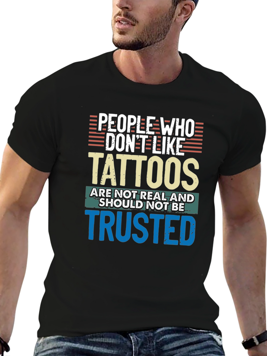 Tattoo Lovers T-Shirt - Trust No One Without Ink!