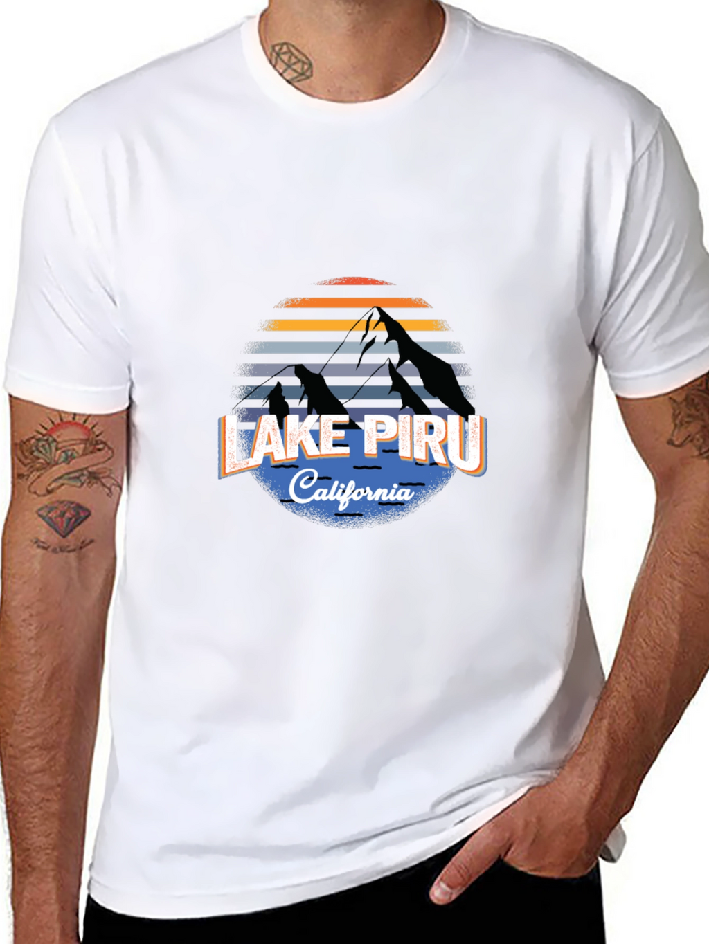 Lake Piru California Graphic T-Shirt