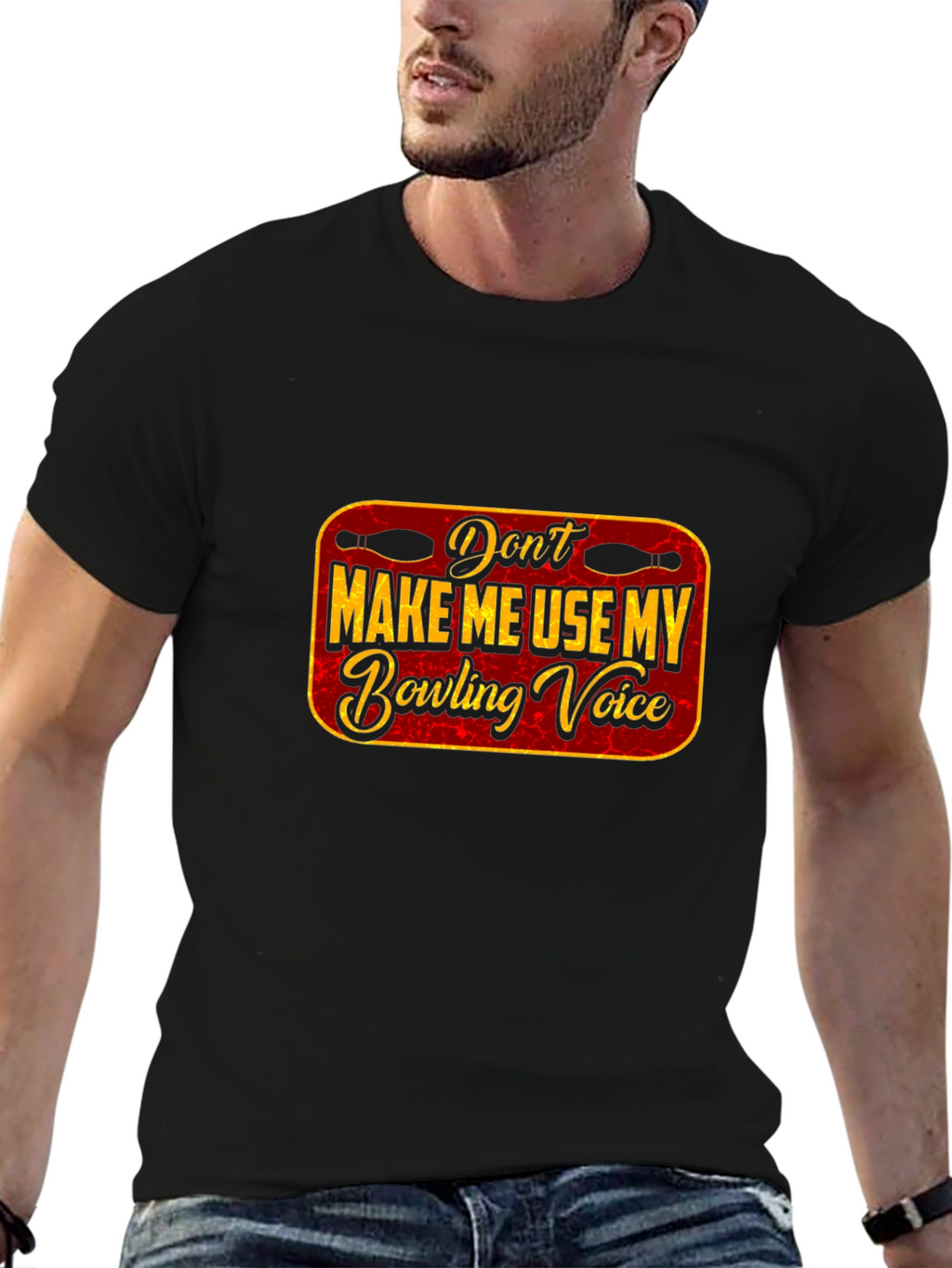 Bowling Voice Graphic T-Shirt