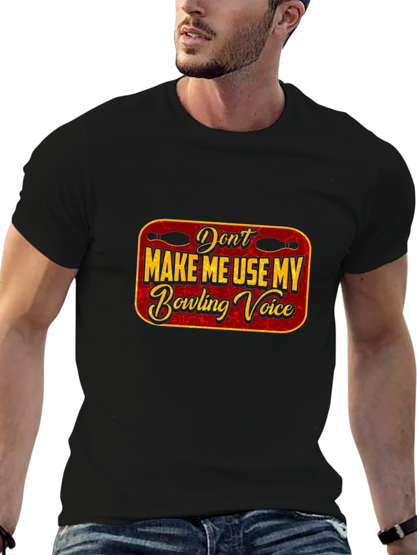 Bowling Voice Graphic T-Shirt