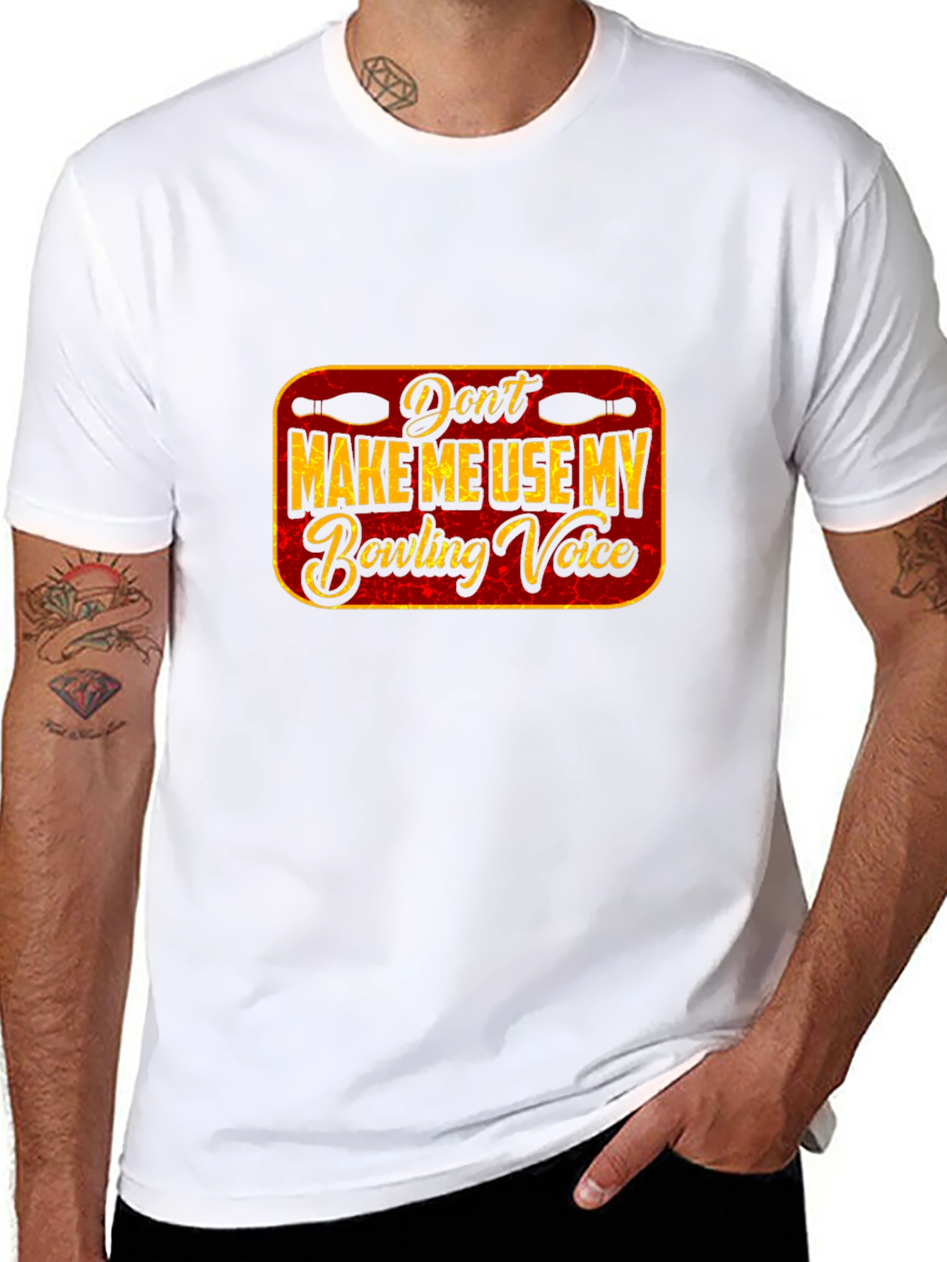 Bowling Voice Graphic T-Shirt