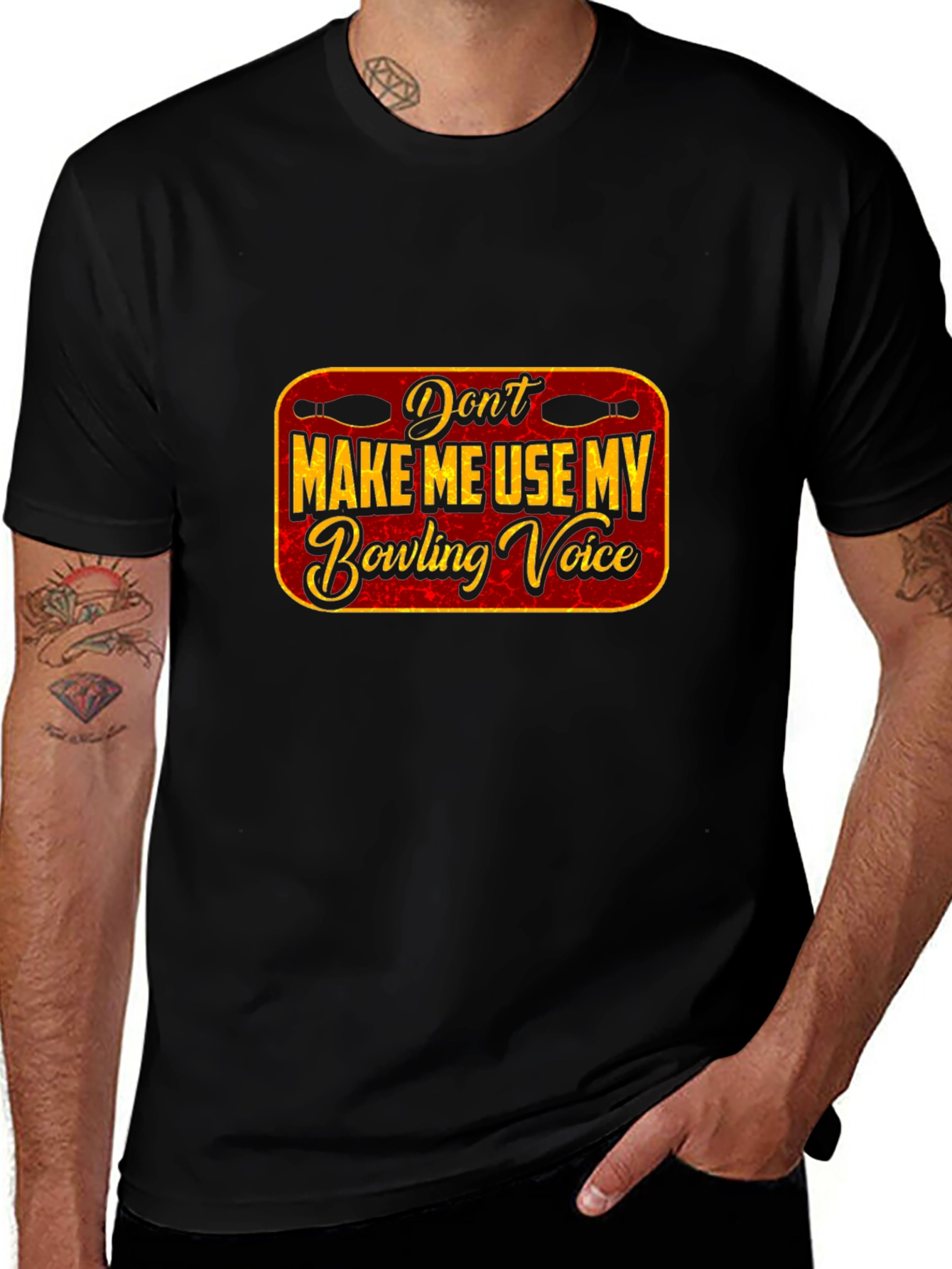 Bowling Voice Graphic T-Shirt
