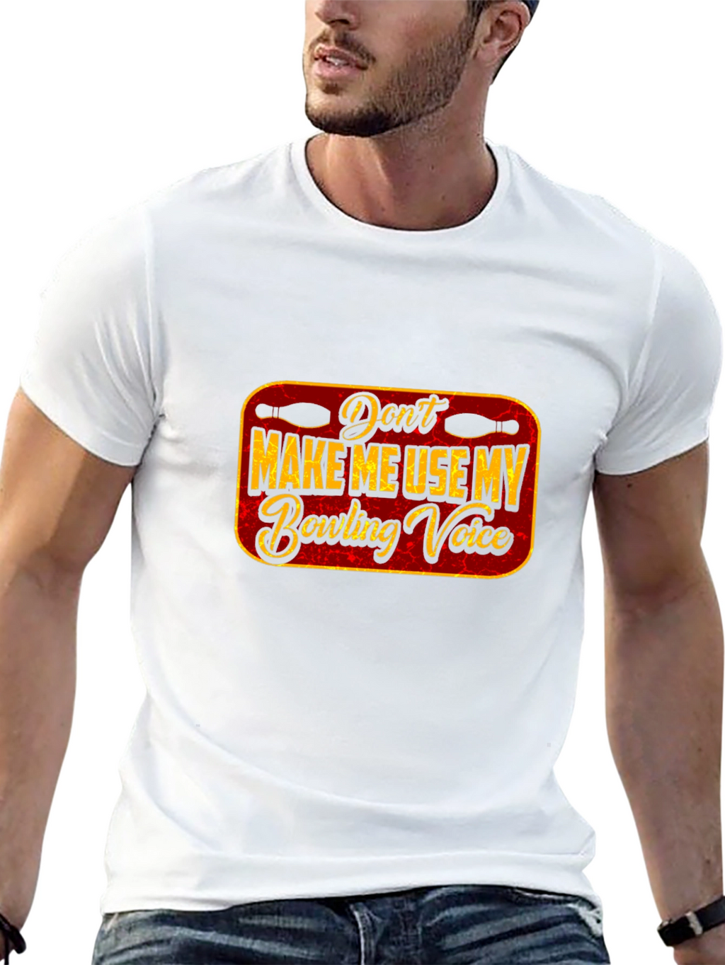 Bowling Voice Graphic T-Shirt