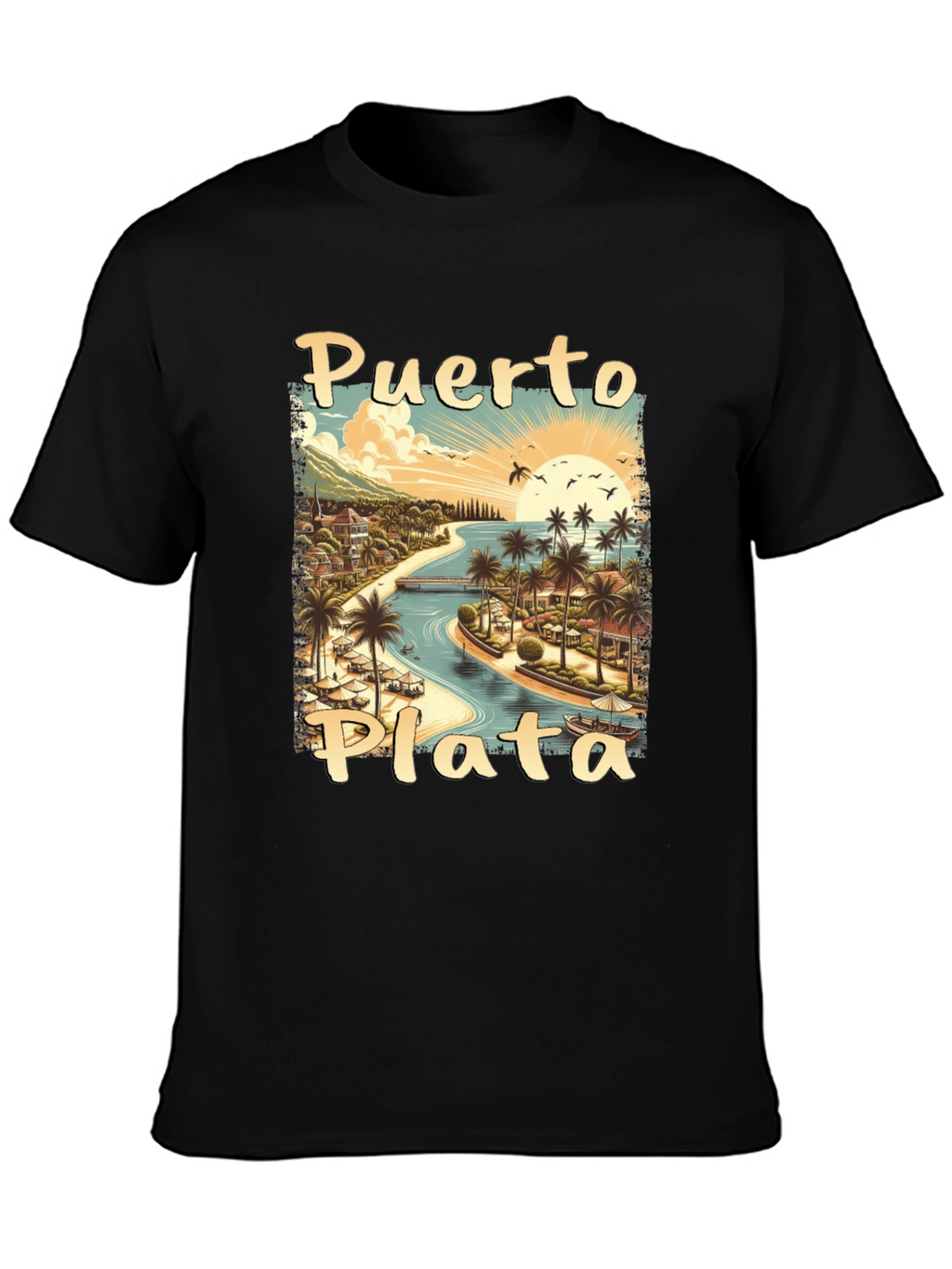 Puerto Plata Graphic T-Shirt - Island Vibes