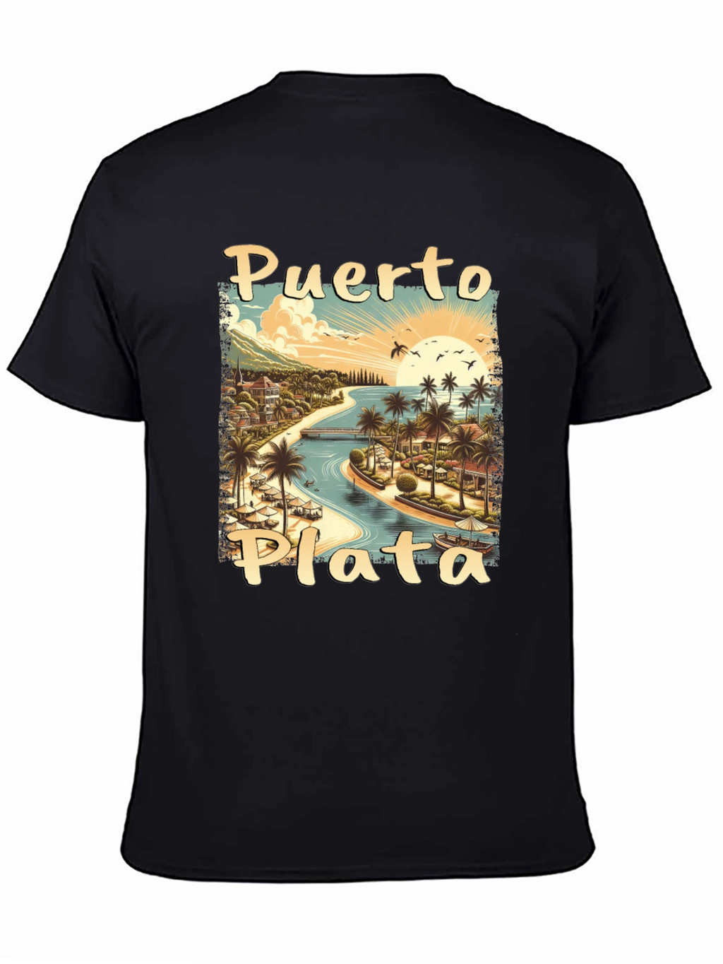 Puerto Plata Graphic T-Shirt - Island Vibes